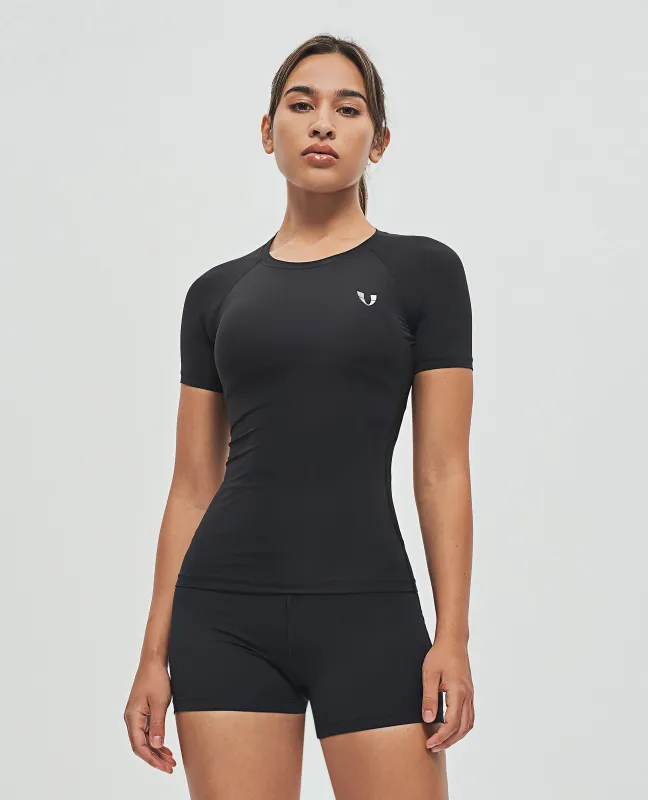 Basic Gym T-shirt - Black sold by Firm Abs