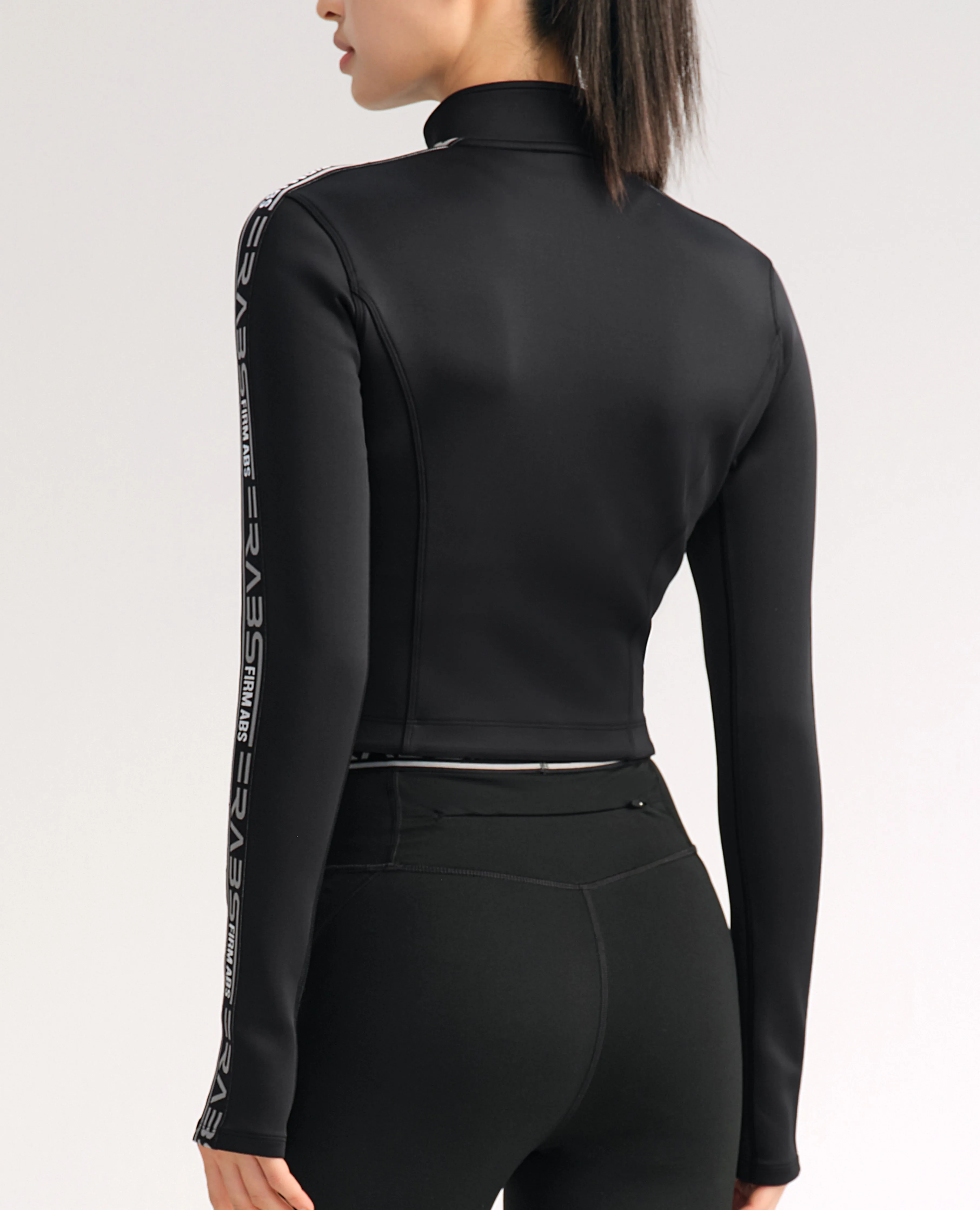 Powerful Warm Athletic Jacket - Black sold by Firm Abs product image thumbnail 2