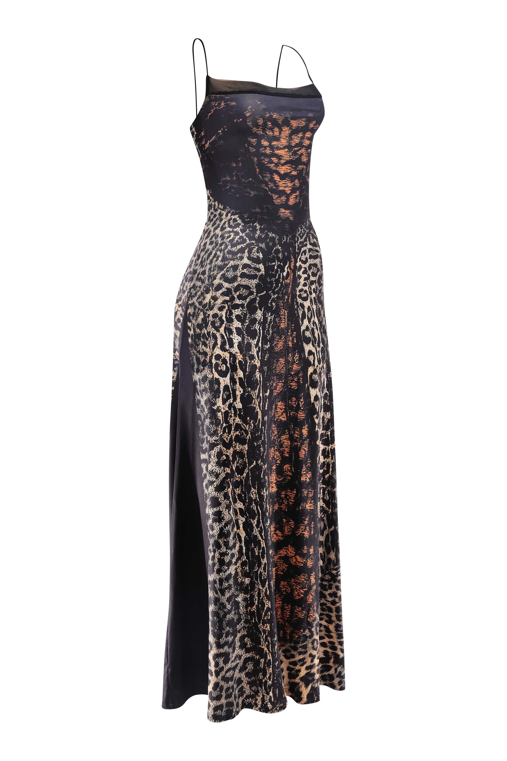 Multi Animal Printed Maxi Dress sold by Bogomore product image thumbnail 2