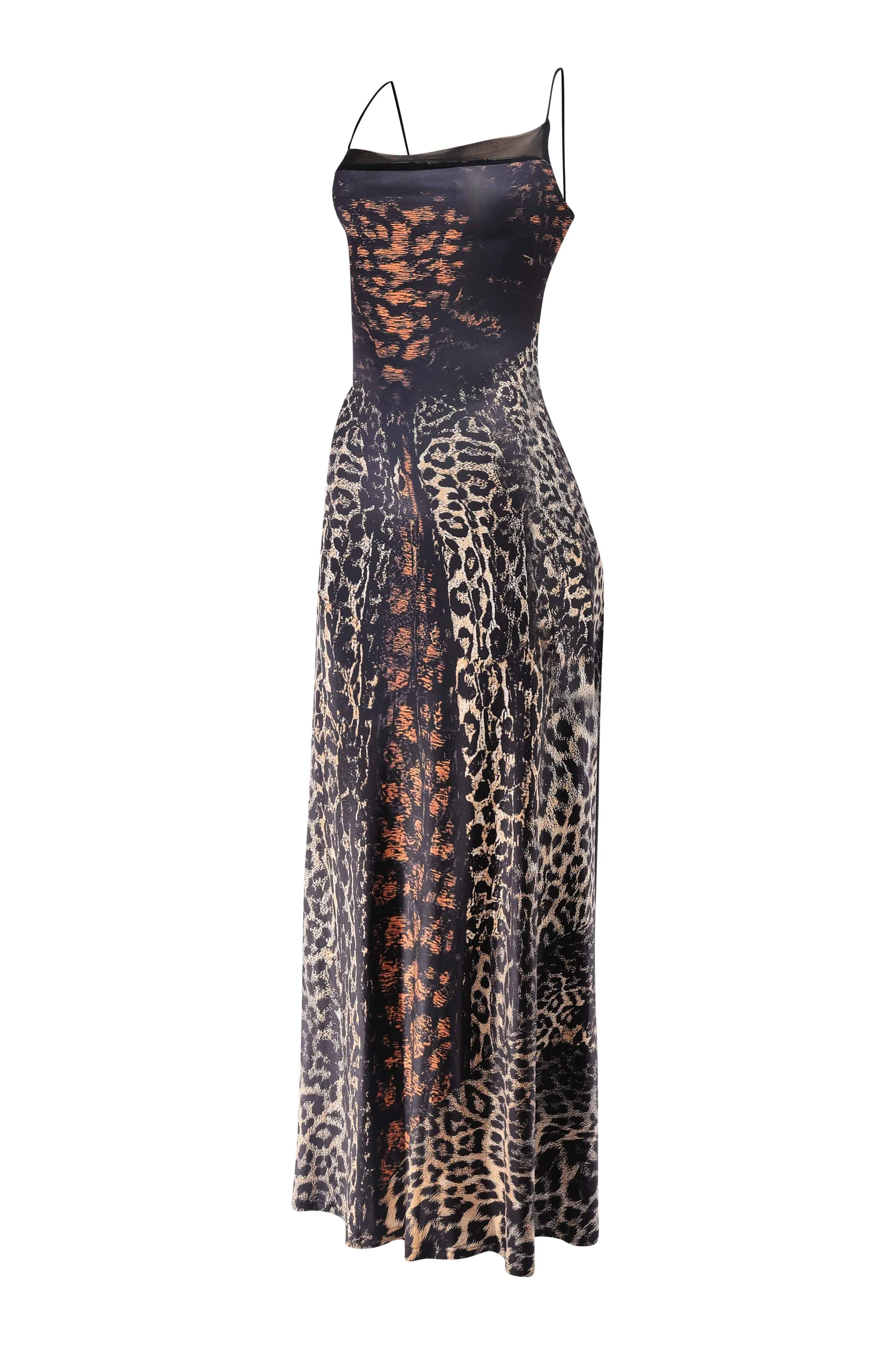 Multi Animal Printed Maxi Dress sold by Bogomore product image thumbnail 4