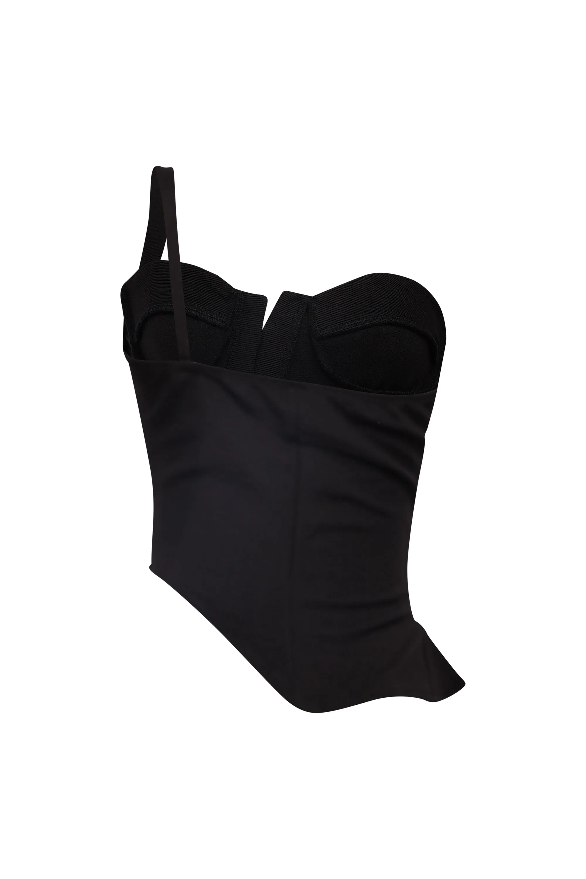 One shoulder strap asymmetrical tank top sold by Bogomore product image thumbnail 2