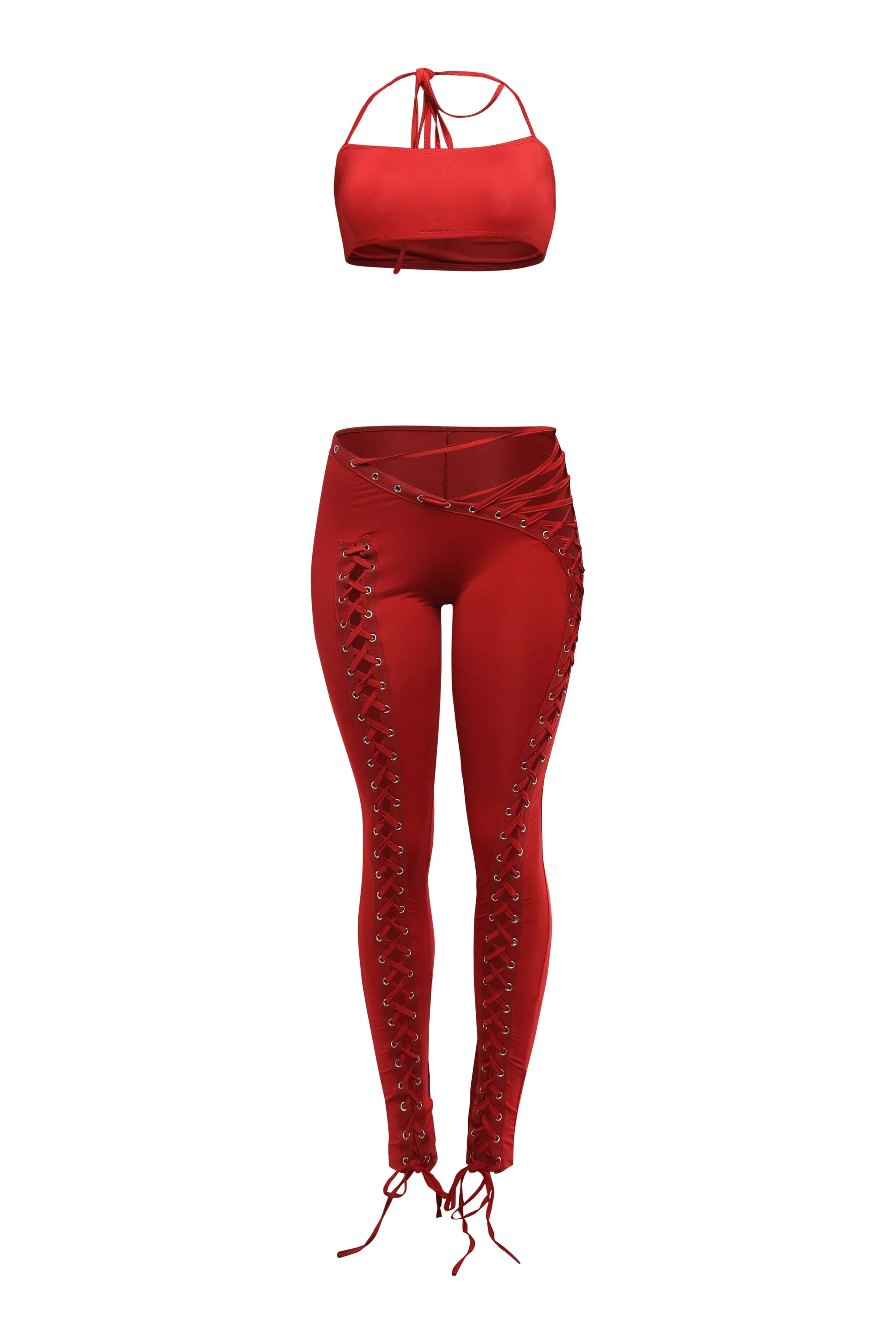 After Dark Lace Up Pant Set sold by Bogomore product image thumbnail 5