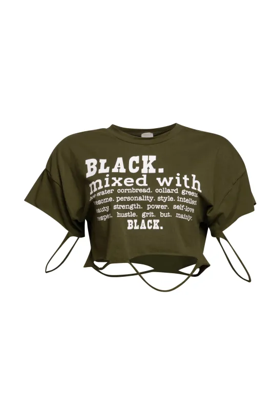 Empowerment Crop Top sold by Bogomore