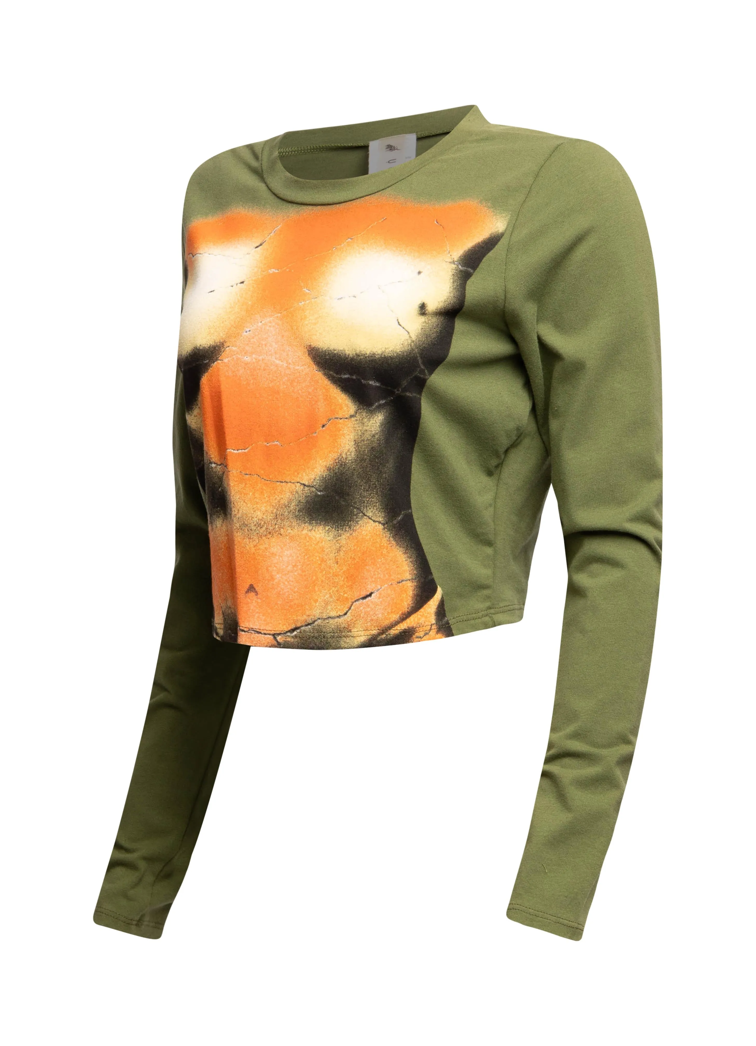 Abstract Cropped Top sold by Bogomore product image thumbnail 2