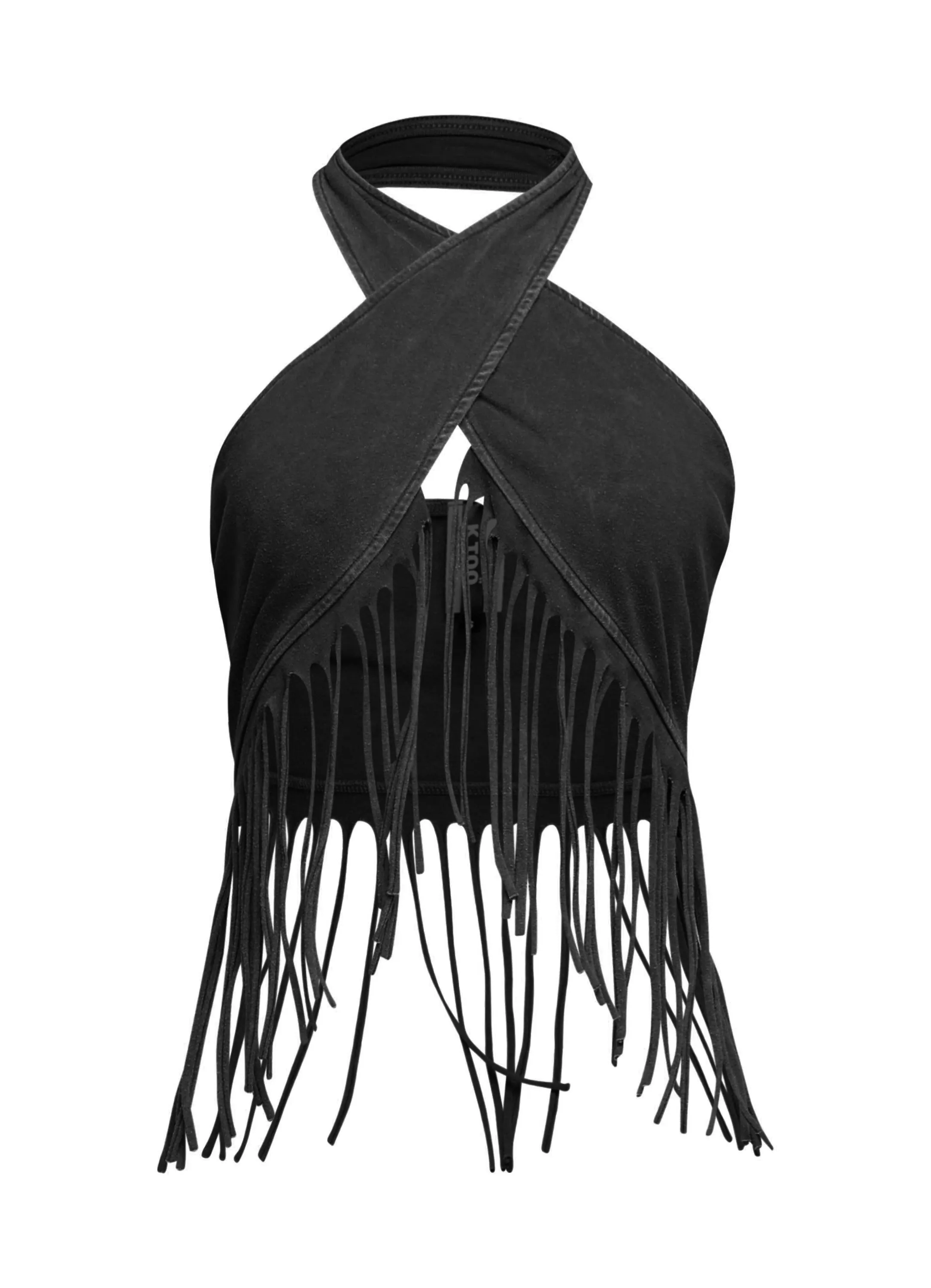 Fringe halter top.. sold by Bogomore product image thumbnail 5