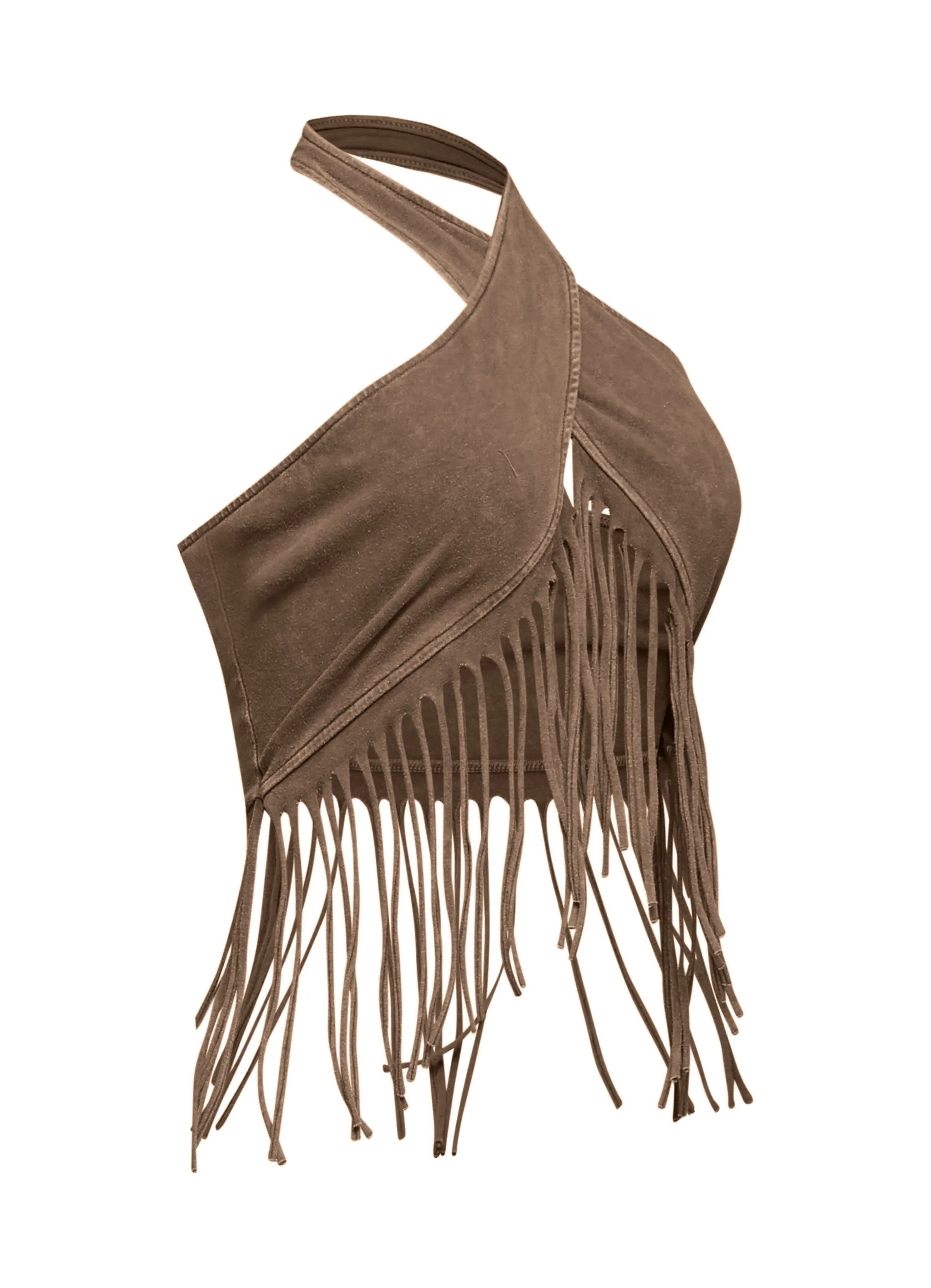 Fringe halter top.. sold by Bogomore product image thumbnail 4