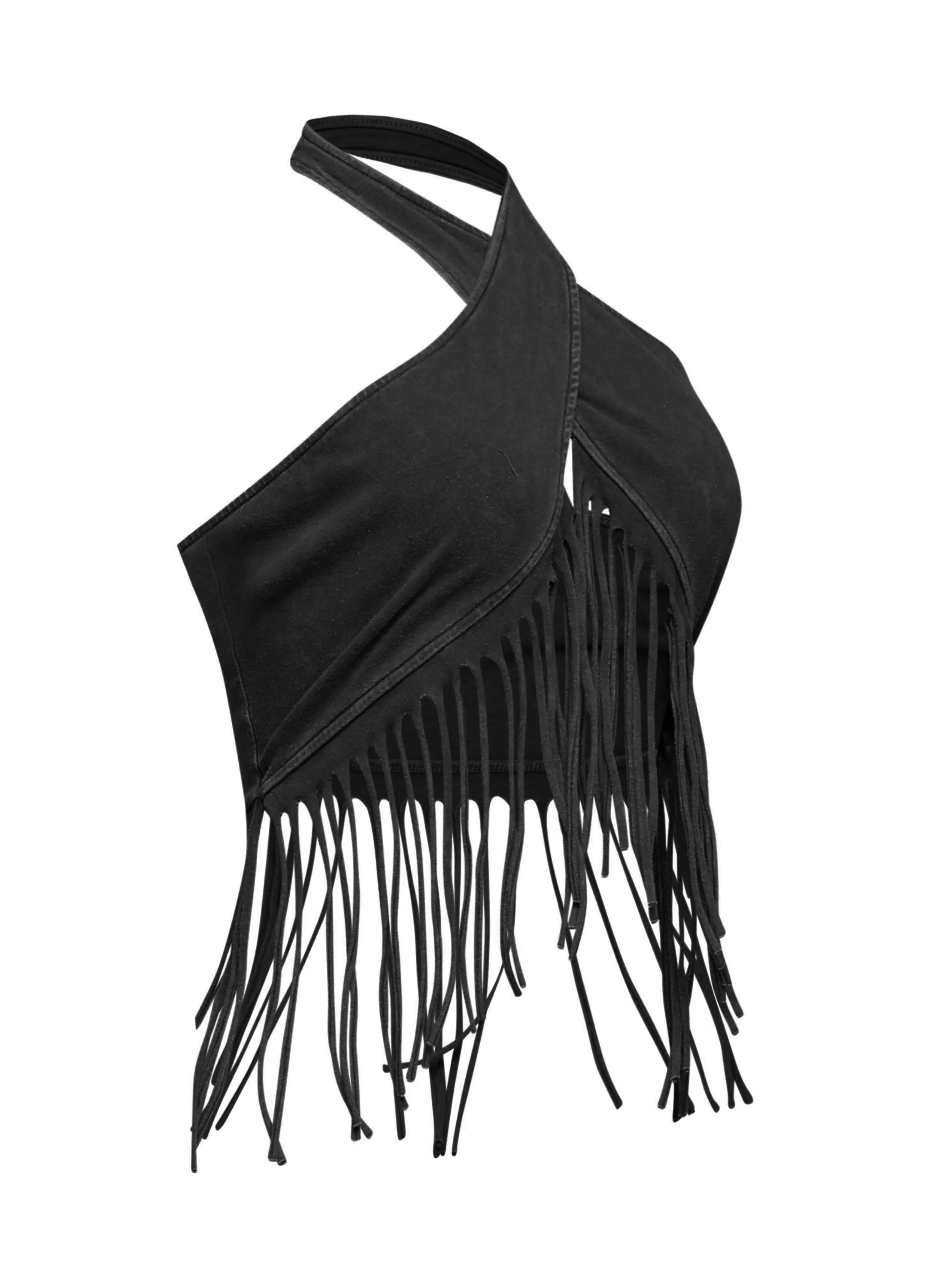 Fringe halter top. sold by Bogomore product image thumbnail 3