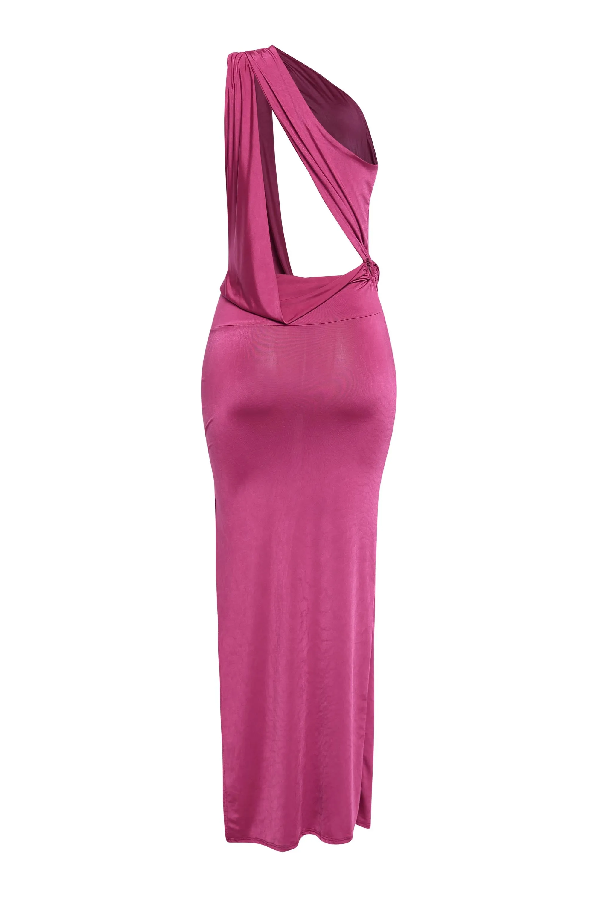 Split Intention One Shoulder Cutout Maxi Dress sold by Bogomore product image thumbnail 3