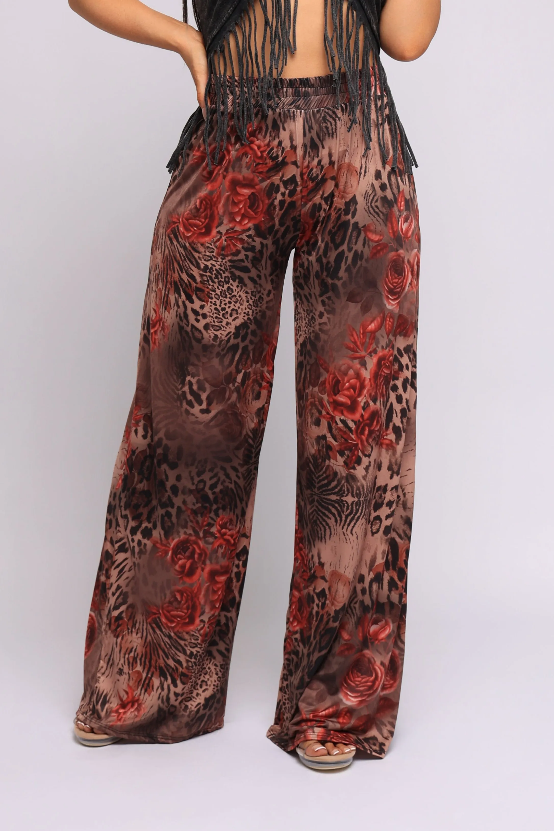 Printed wide leg pants sold by Bogomore product image thumbnail 2