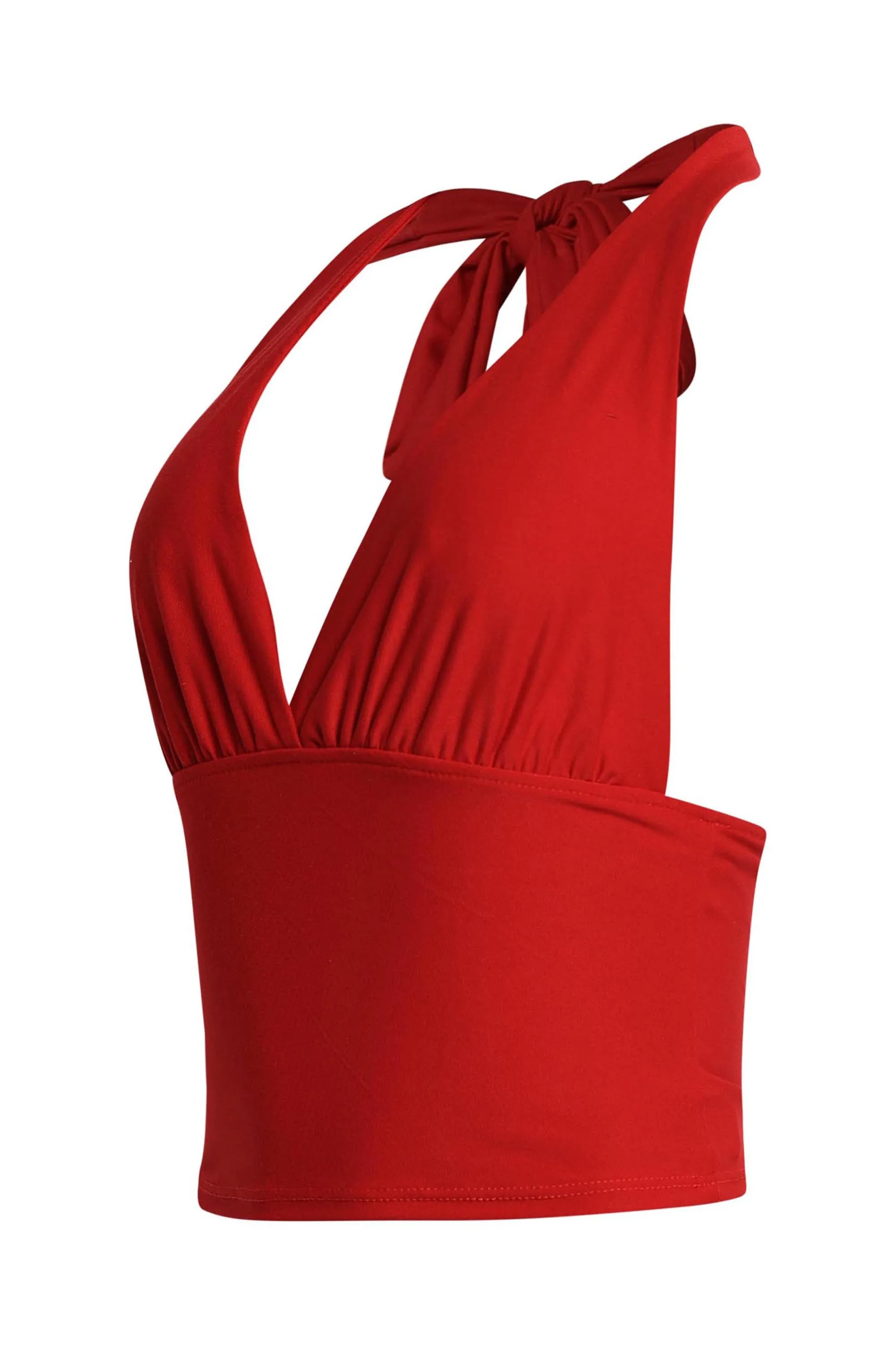 Heat Check Halter Tie-Back Crop Top.. sold by Bogomore product image thumbnail 4