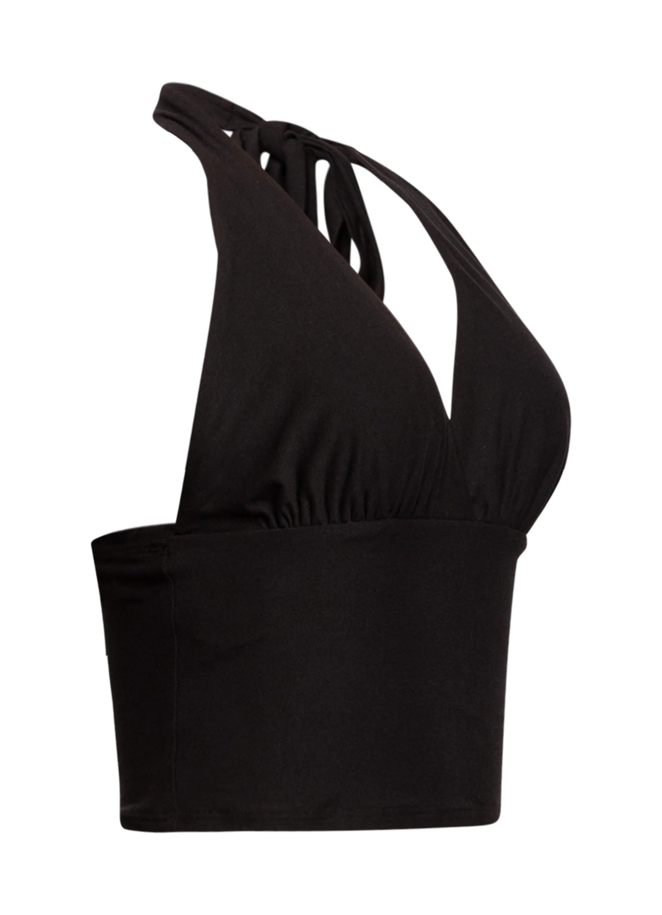 Heat Check Halter Tie-Back Crop Top sold by Bogomore product image thumbnail 5