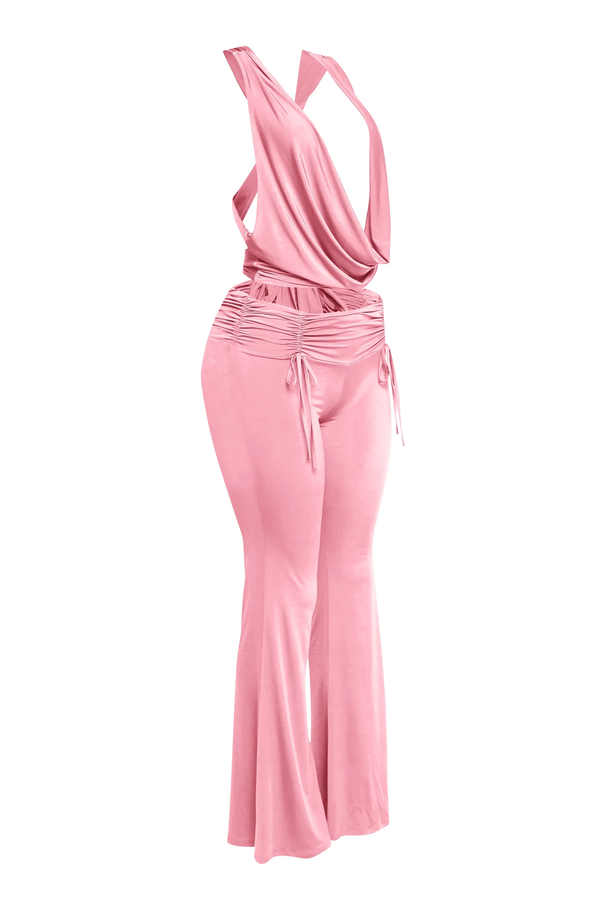 After Hours Drape Cowl Flare Set.. sold by Bogomore product image thumbnail 5