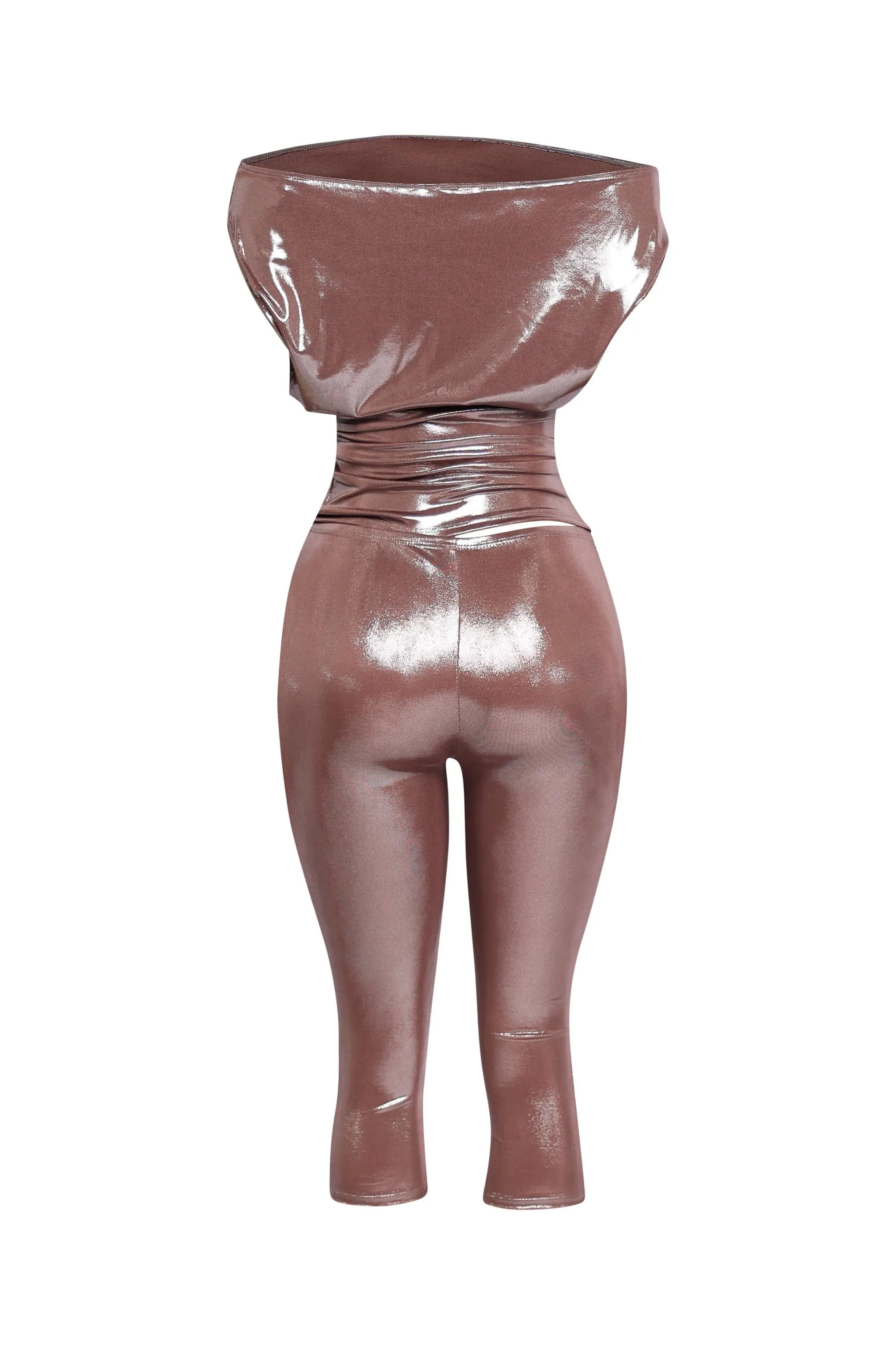 Glow Mode Off Shoulder Shimmer Set. sold by Bogomore product image thumbnail 4