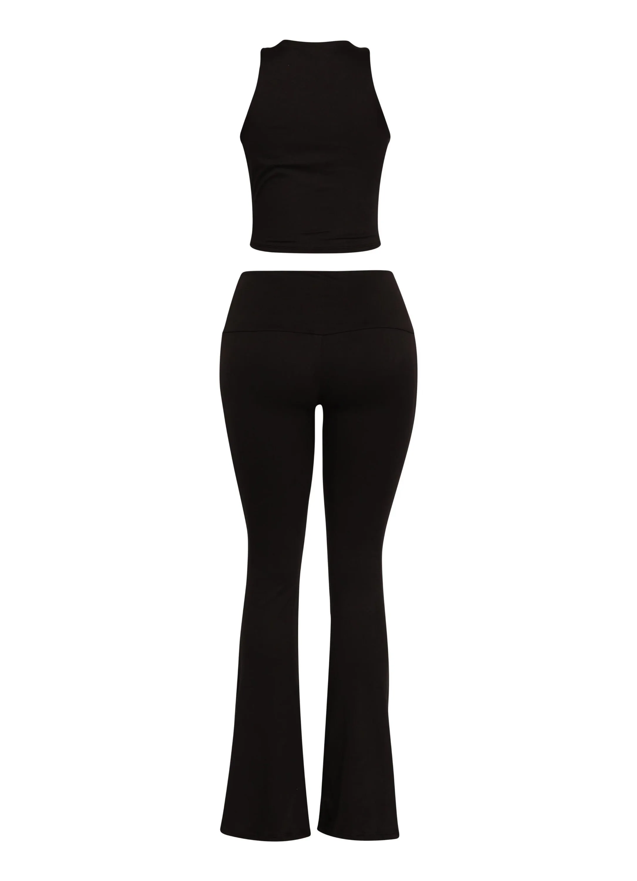 Twist Play Cut-Out Top & Flare Pants Set. sold by Bogomore product image thumbnail 4