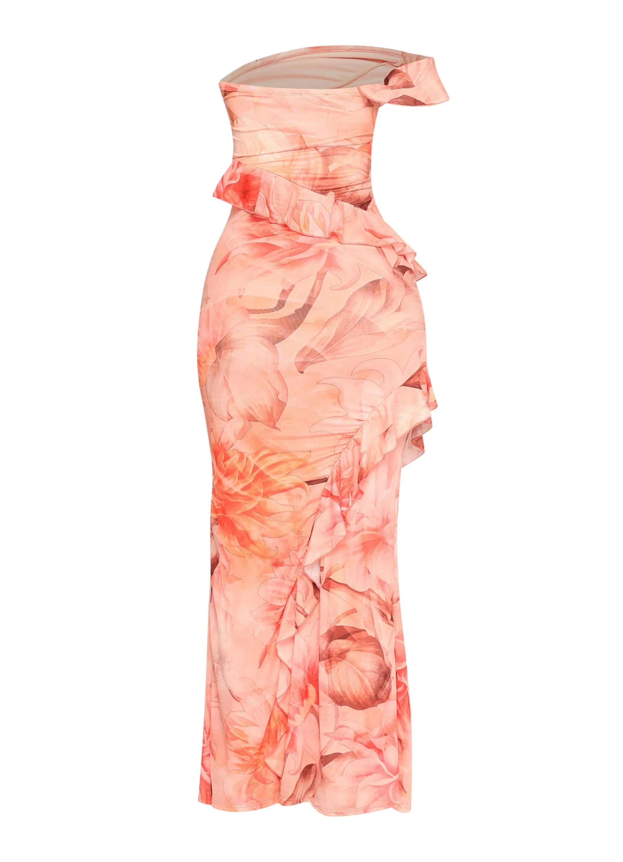 Lovestruck Bloom Ruffle Maxi Dress. sold by Bogomore product image thumbnail 4
