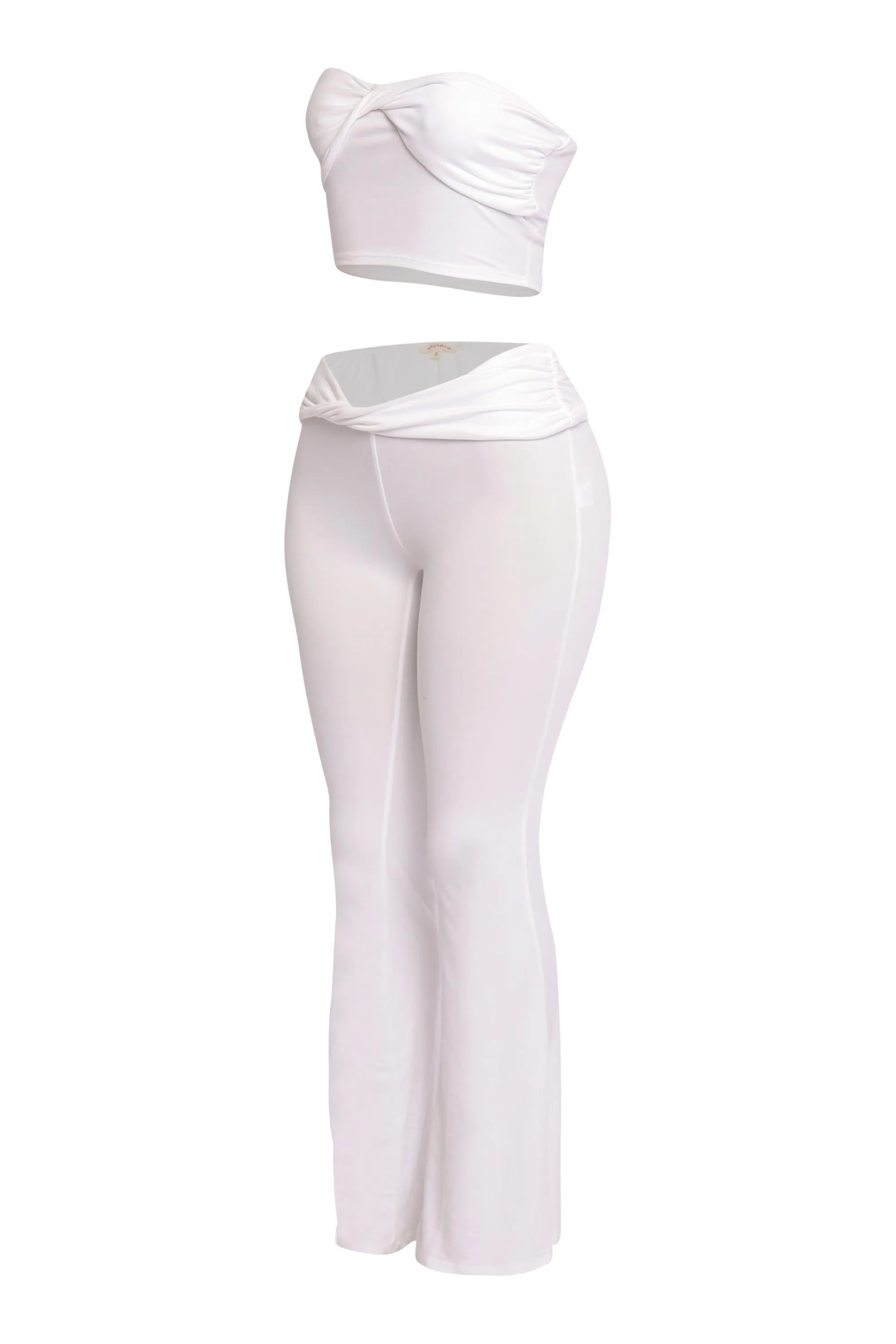 After Hours Twist Tube Top & Flare Pant Set.. sold by Bogomore product image thumbnail 4