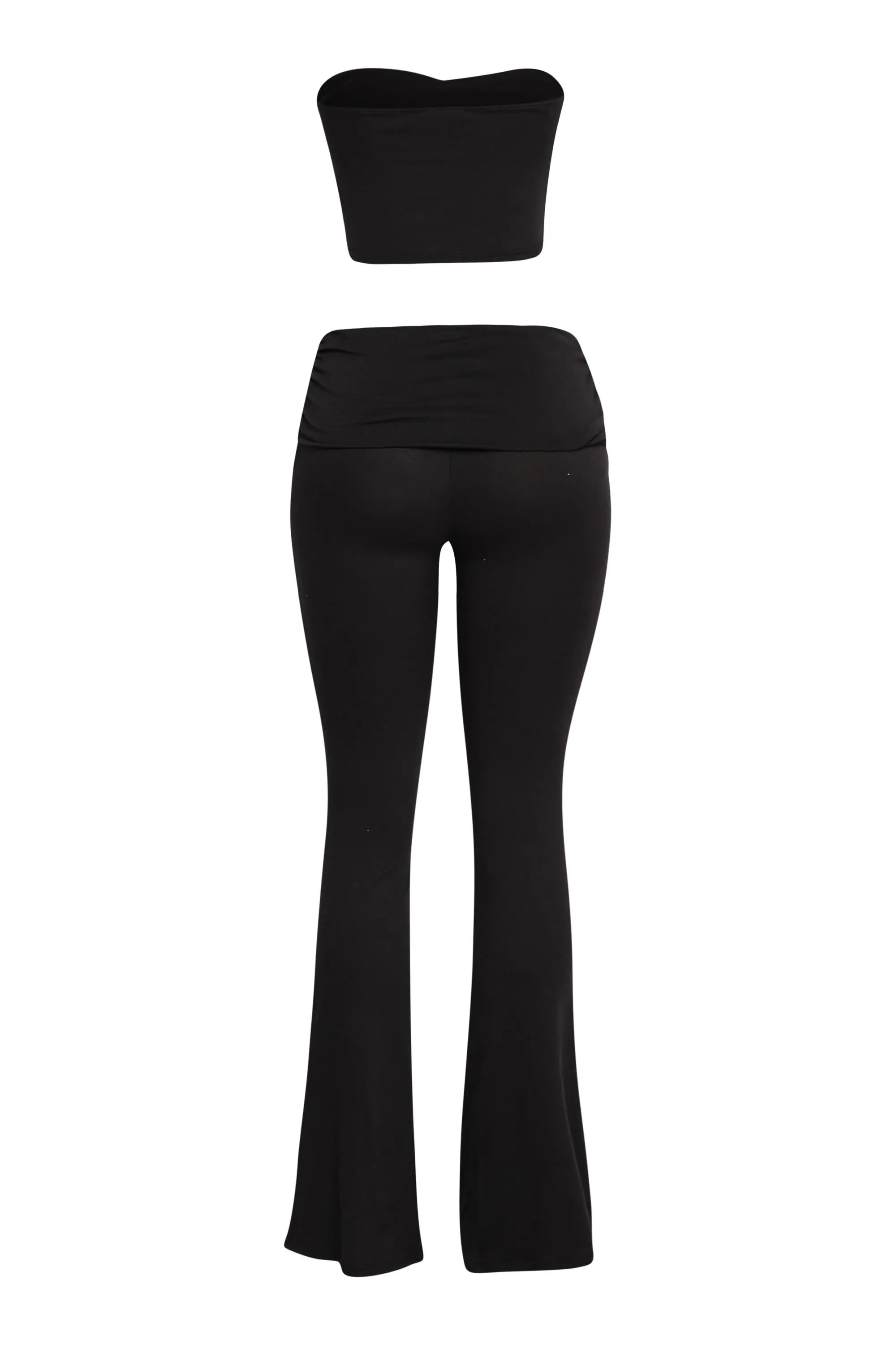 After Hours Twist Tube Top & Flare Pant Set. sold by Bogomore product image thumbnail 4