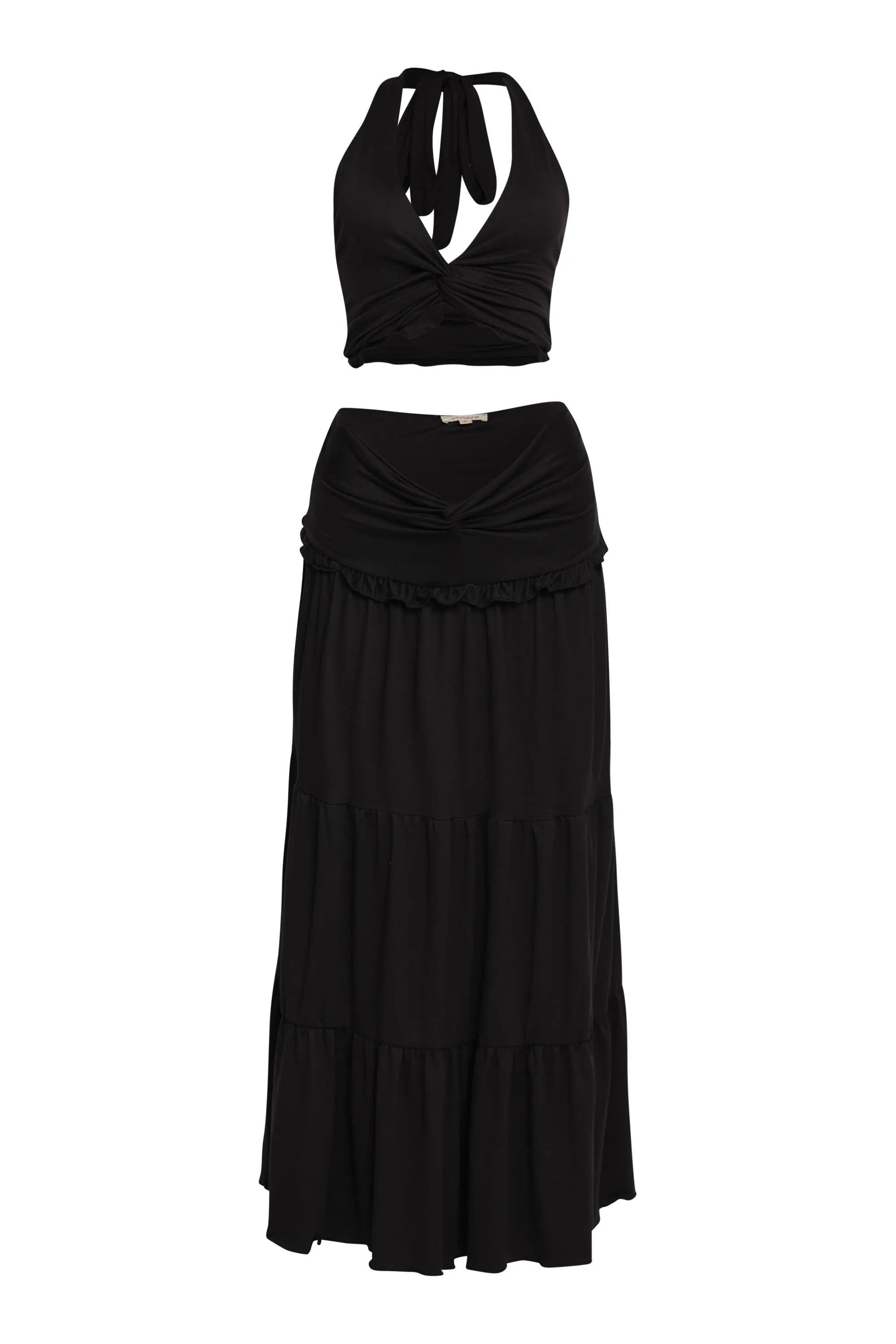 Sunspell Twist Halter Maxi Skirt Set. sold by Bogomore product image thumbnail 4