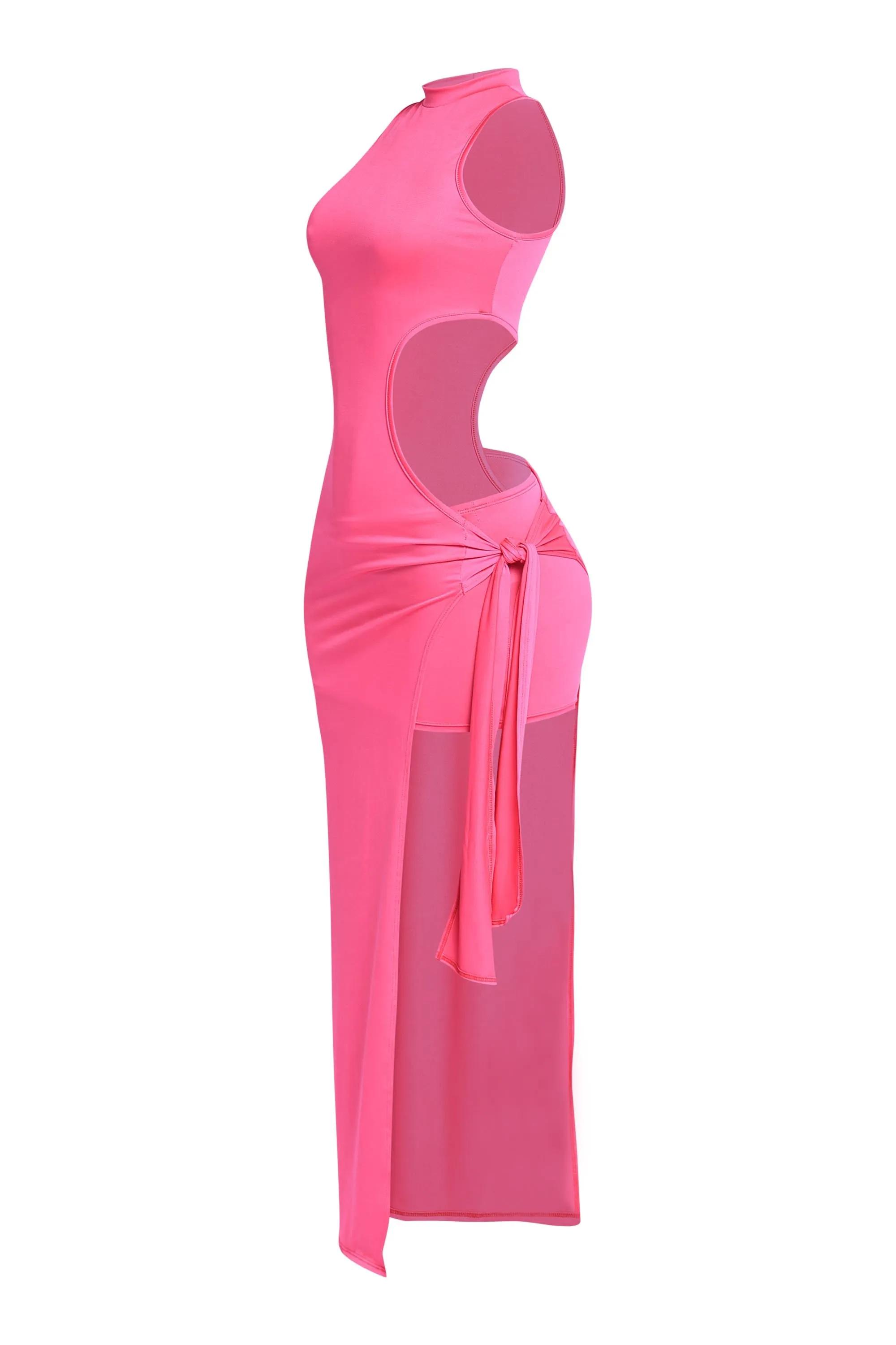 Main Character Move Cutout Maxi Dress.. sold by Bogomore product image thumbnail 5