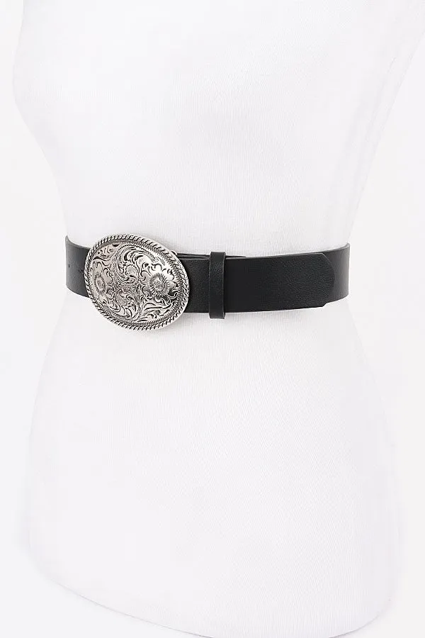 Wild Bloom Western Buckle Belt sold by Bogomore product image thumbnail 3