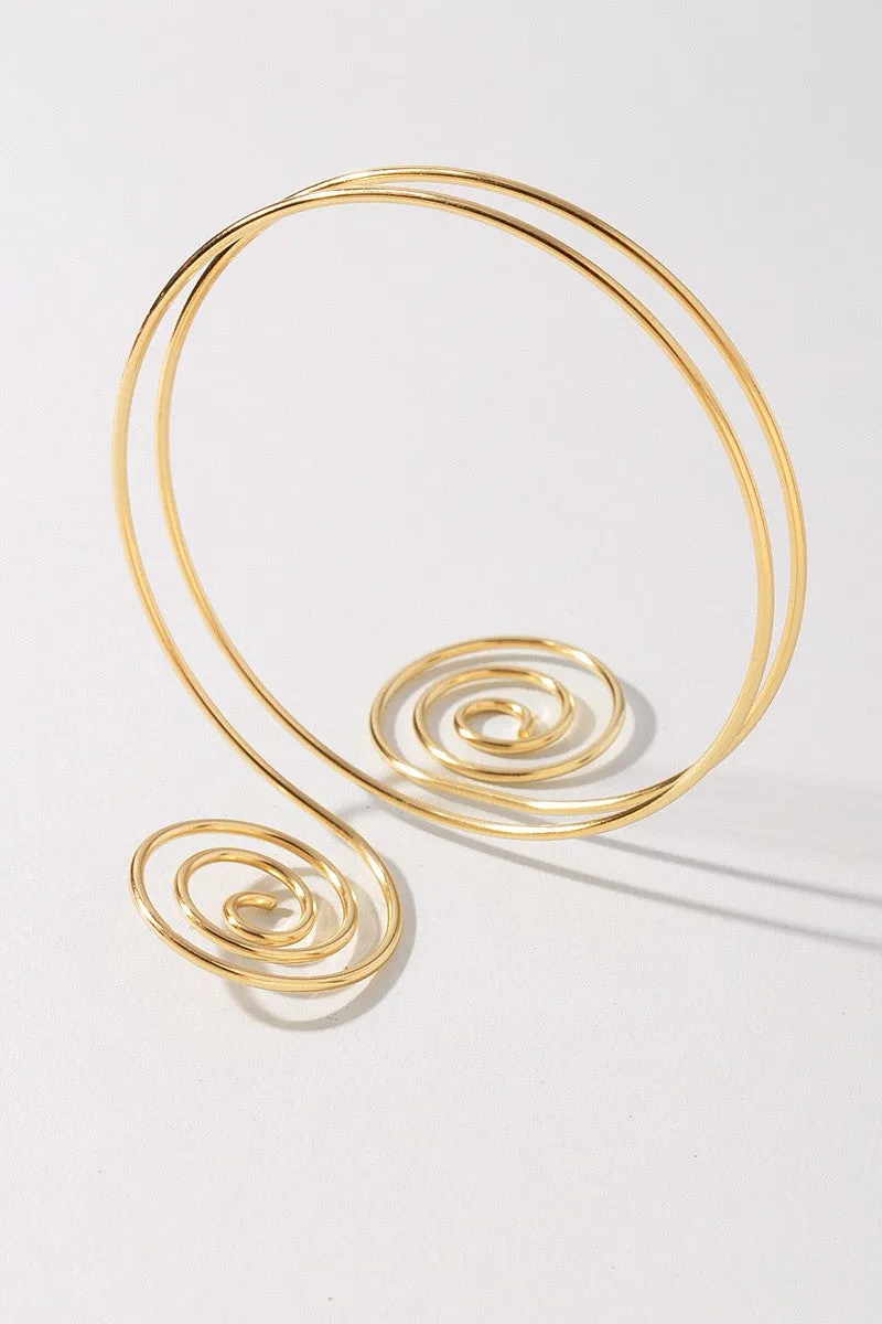 Mystic Muse Spiral Arm Cuff sold by Bogomore product image thumbnail 2