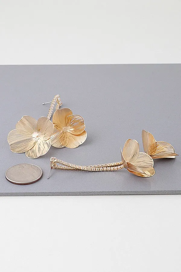 Delicate Blossom Jewel Drop Earrings sold by Bogomore product image thumbnail 4