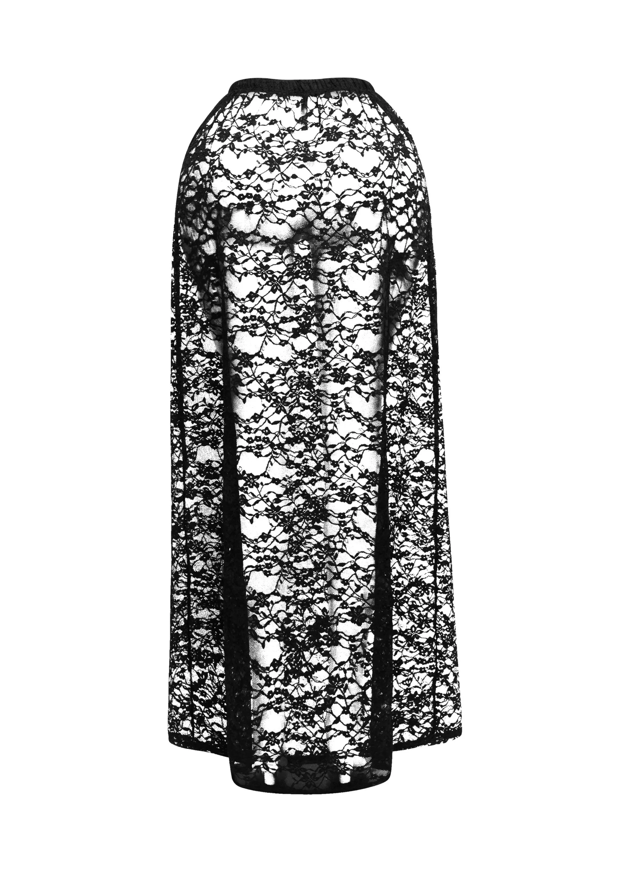 Sheer lace maxi skirt sold by Bogomore product image thumbnail 3