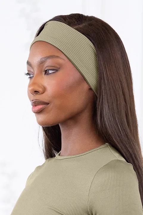 Rib fabric fashion headband sold by Bogomore product image thumbnail 3