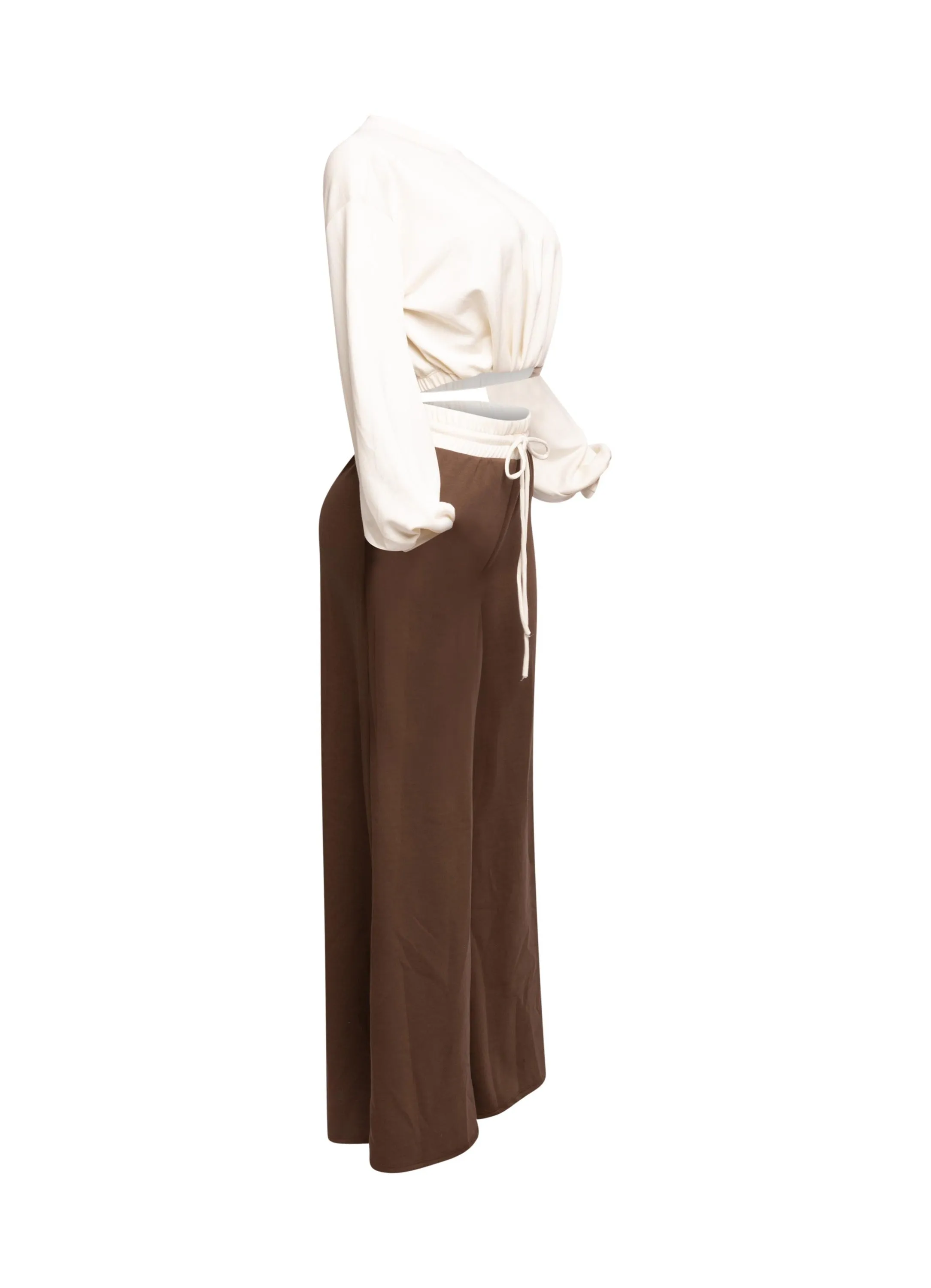 Balloon top and wide leg pants set sold by Bogomore product image thumbnail 3