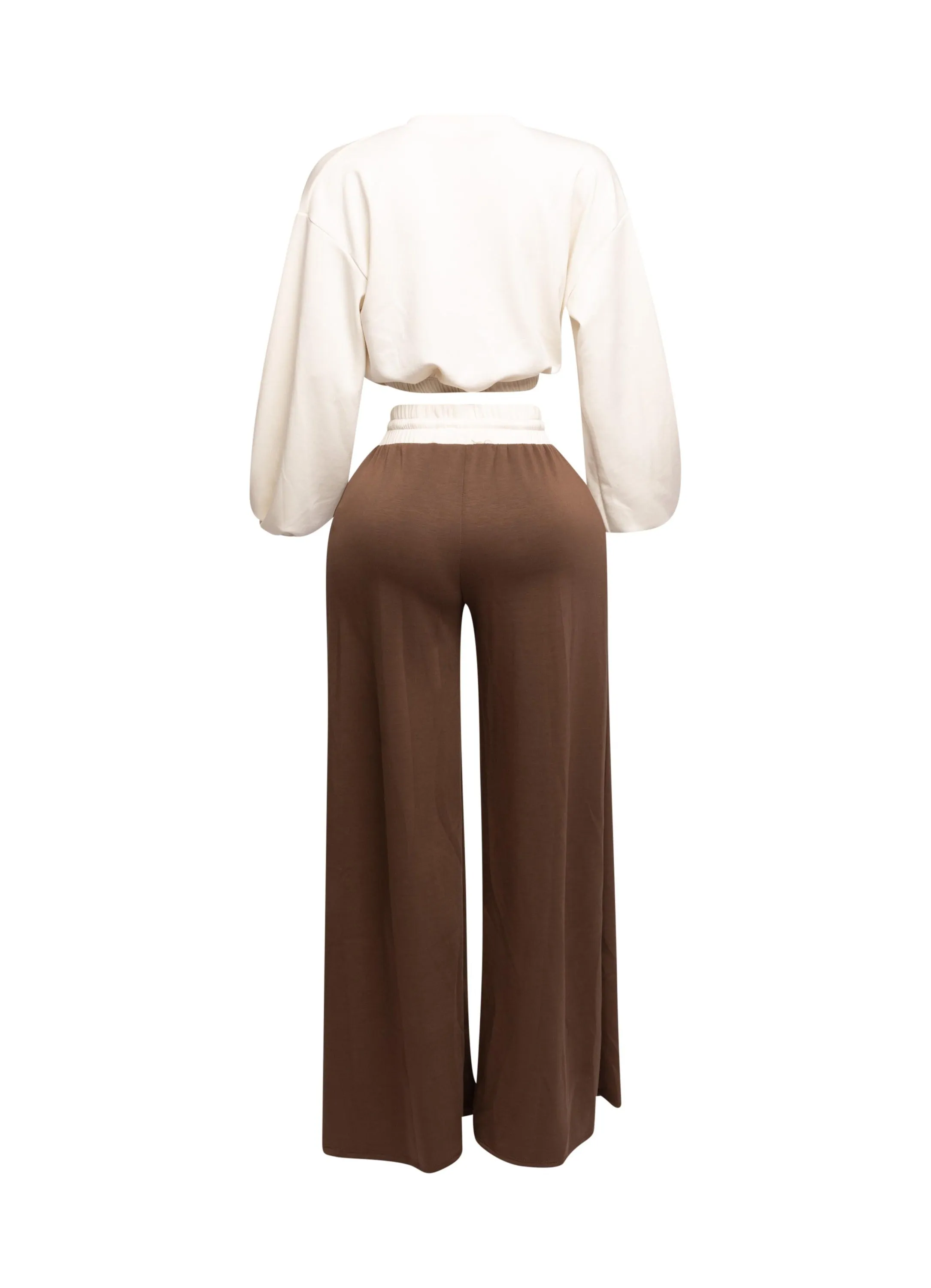 Balloon top and wide leg pants set sold by Bogomore product image thumbnail 2