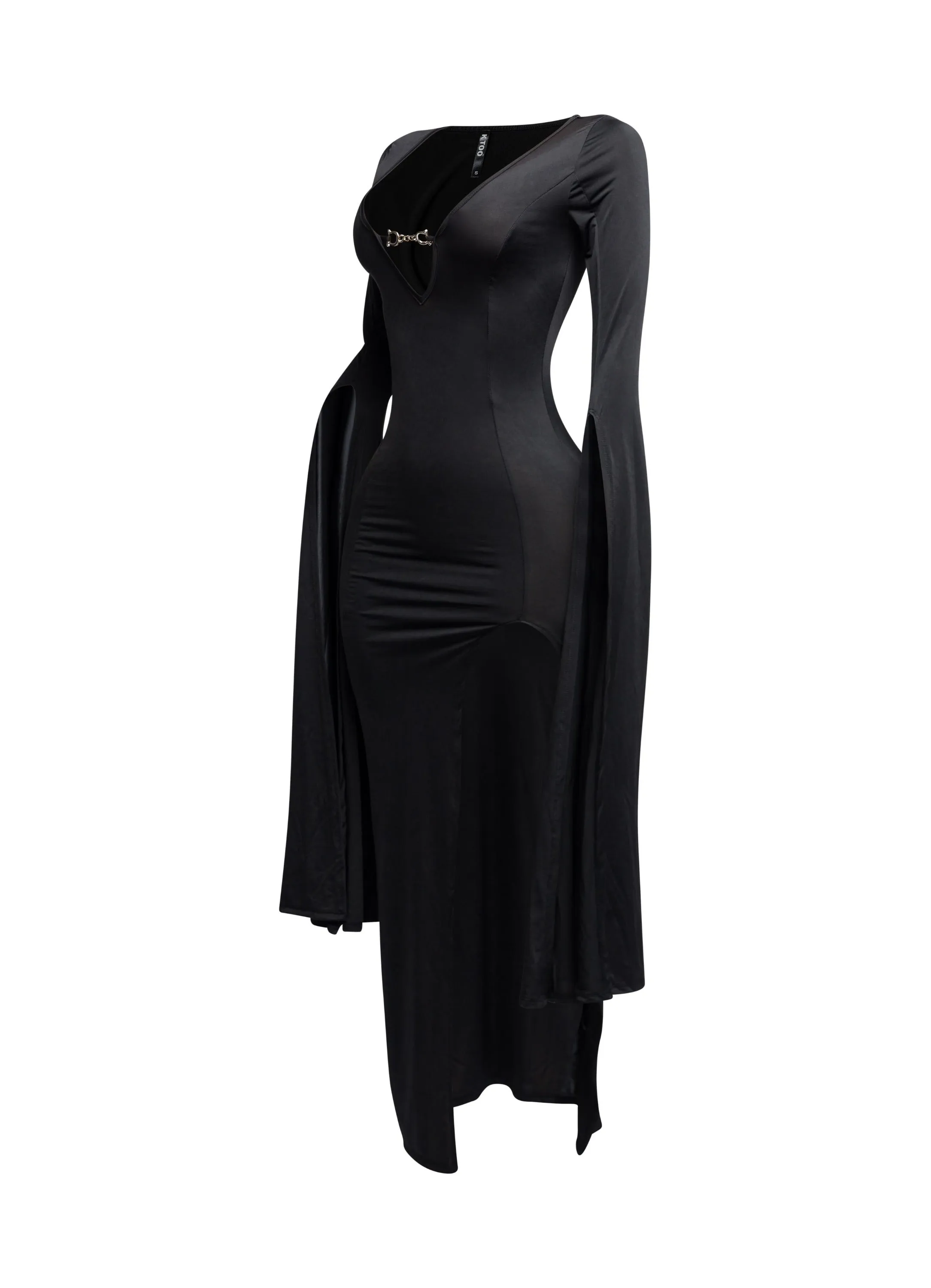 Flyaway Long Sleeve Maxi Dress sold by Bogomore product image thumbnail 4
