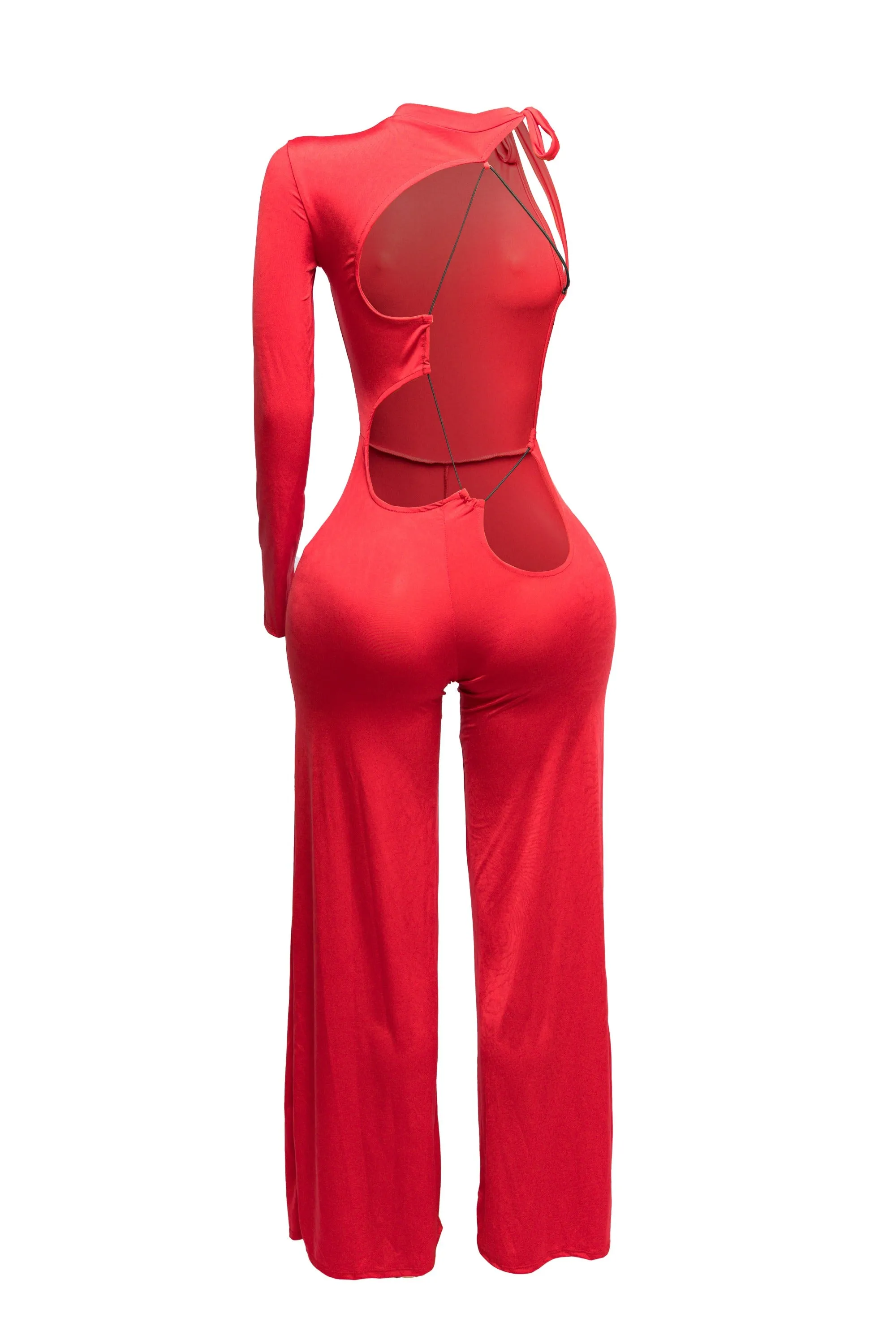 One Shoulder Stringed Jumpsuit sold by Bogomore product image thumbnail 2