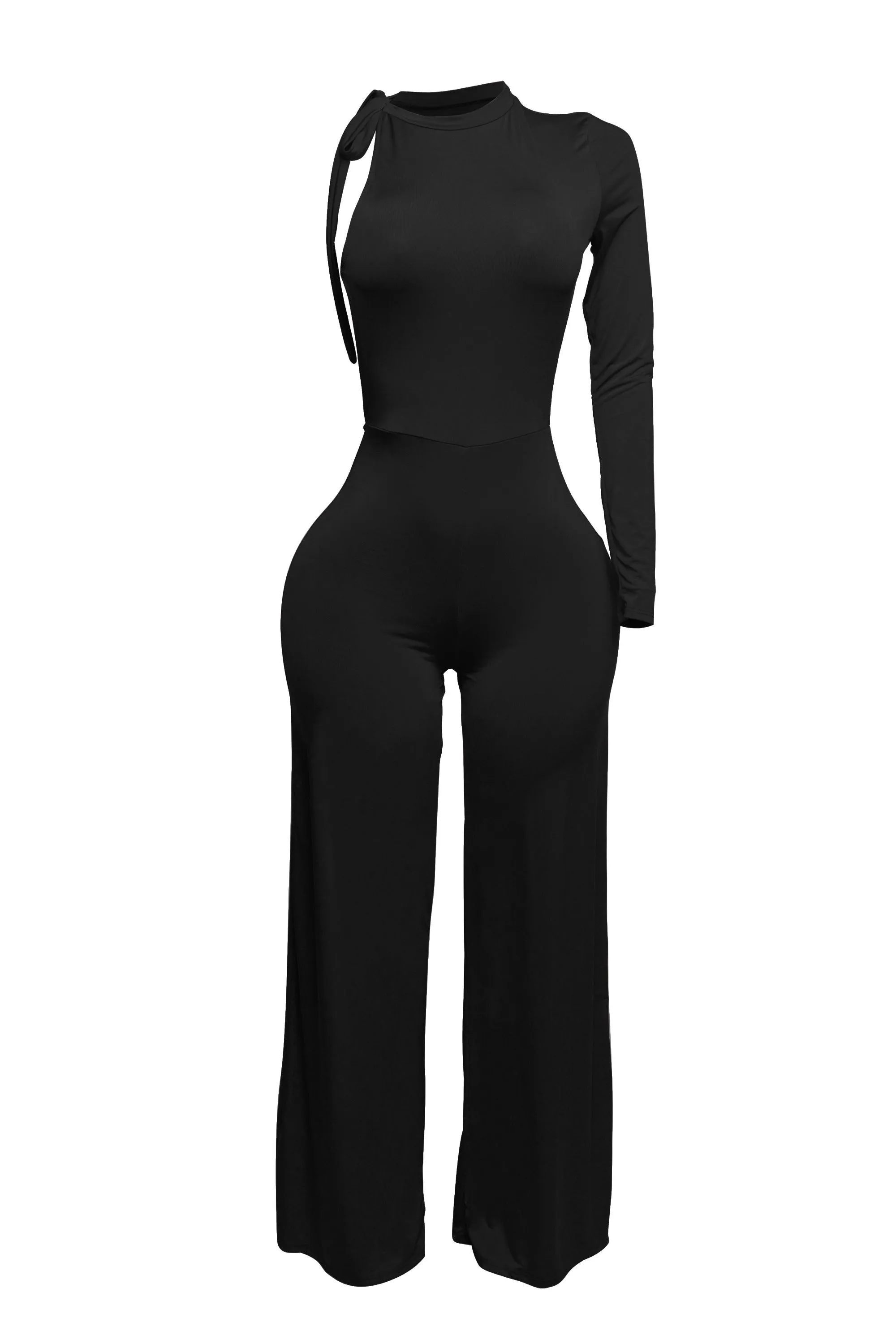 One Shoulder Stringed Jumpsuit sold by Bogomore product image thumbnail 3