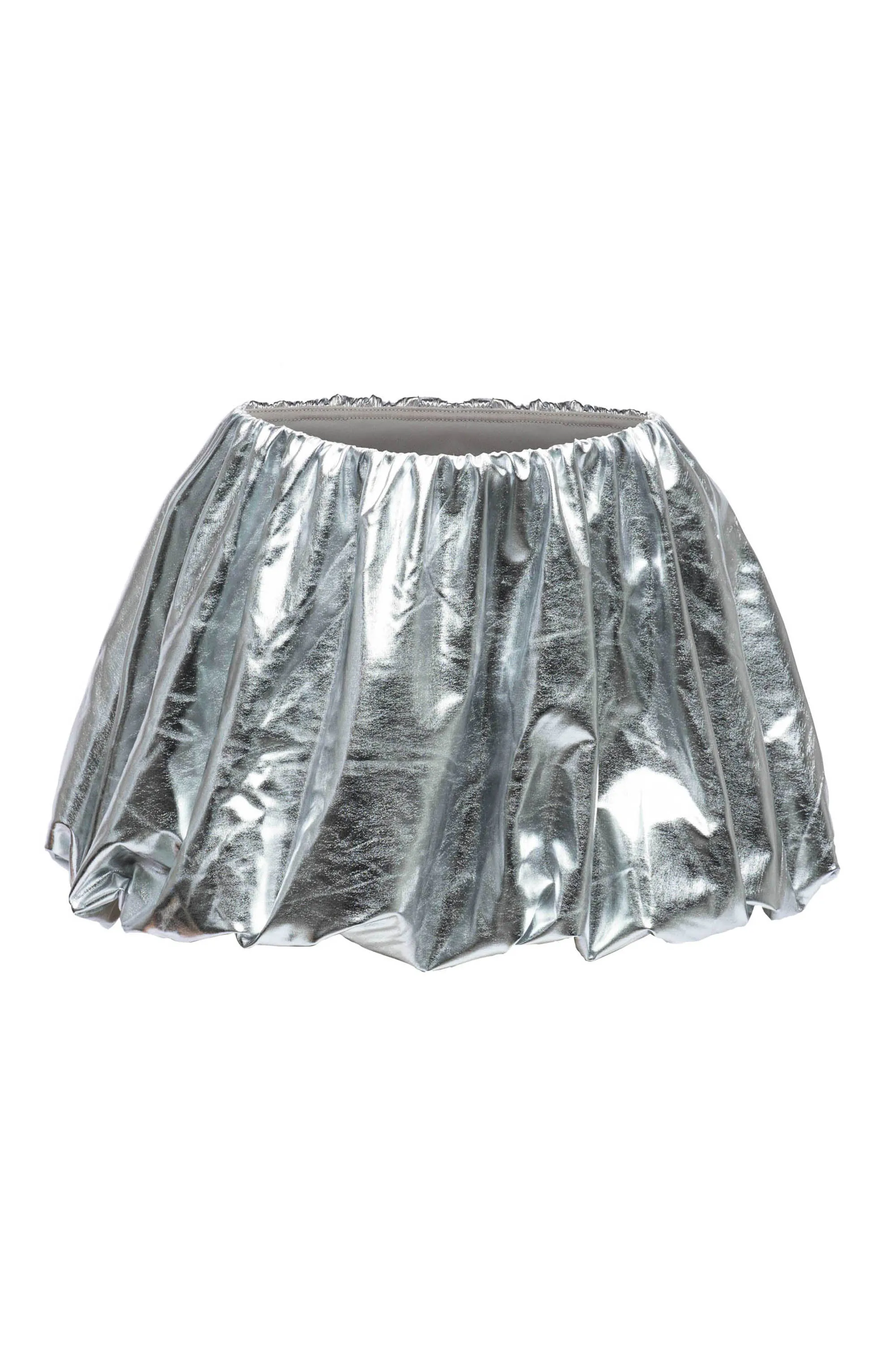 METALLIC BUBBLE SKIRT sold by Bogomore