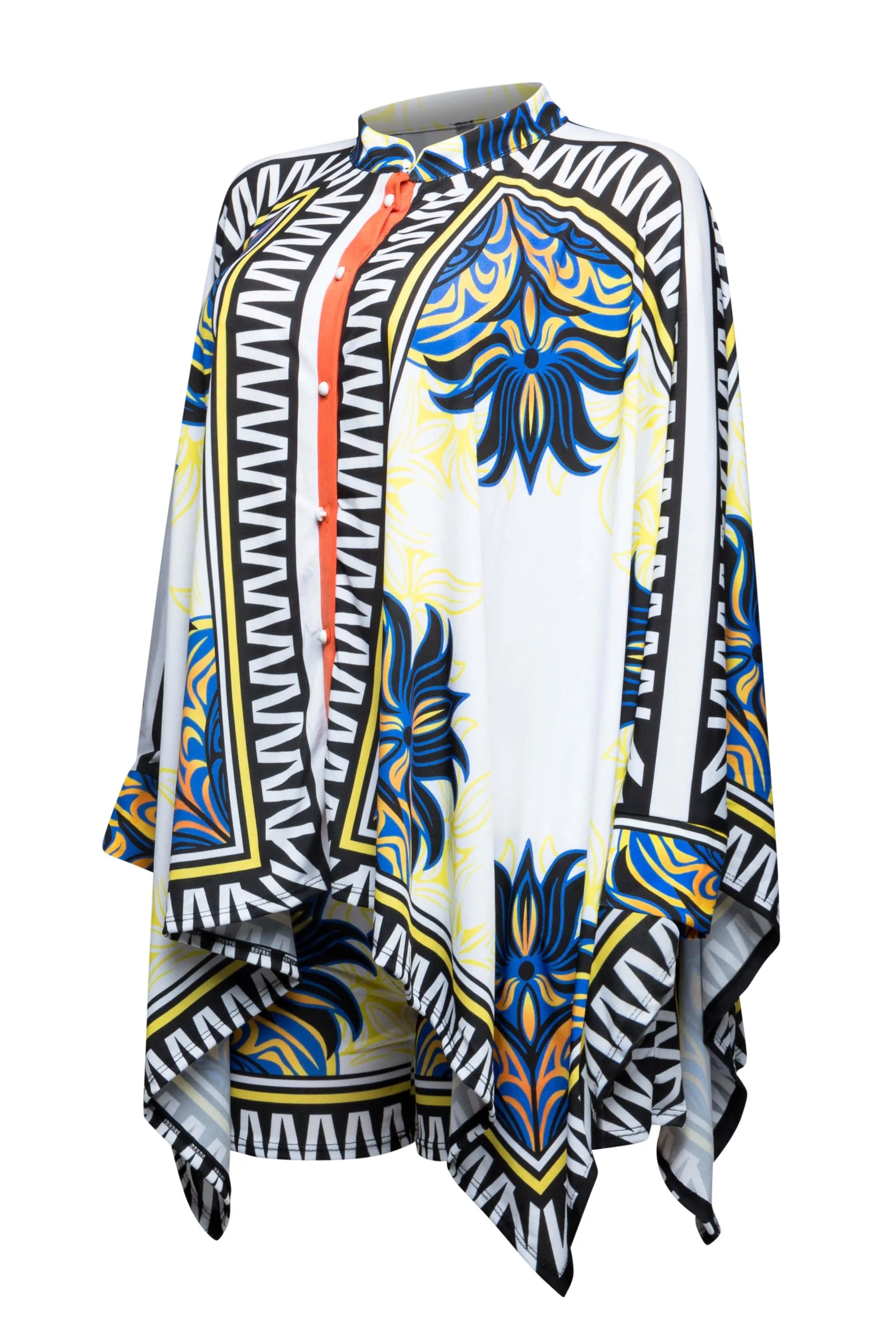 Button down kimono top & shorts set sold by Bogomore product image thumbnail 2