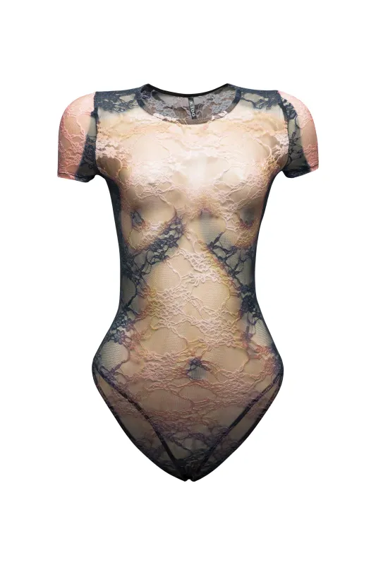 Body printed bodysuit sold by Bogomore