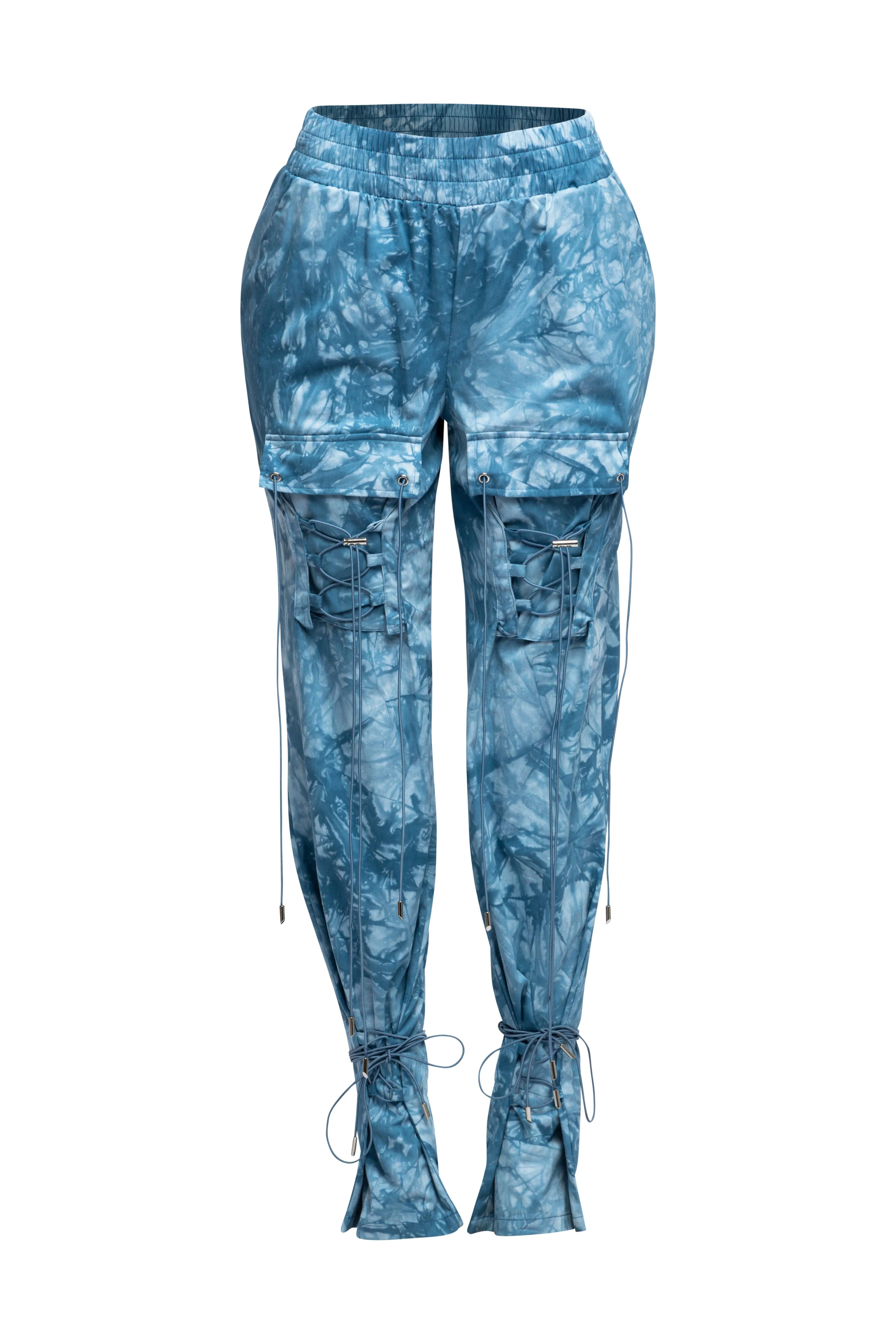 Parachute lace up jogger pants sold by Bogomore product image thumbnail 5
