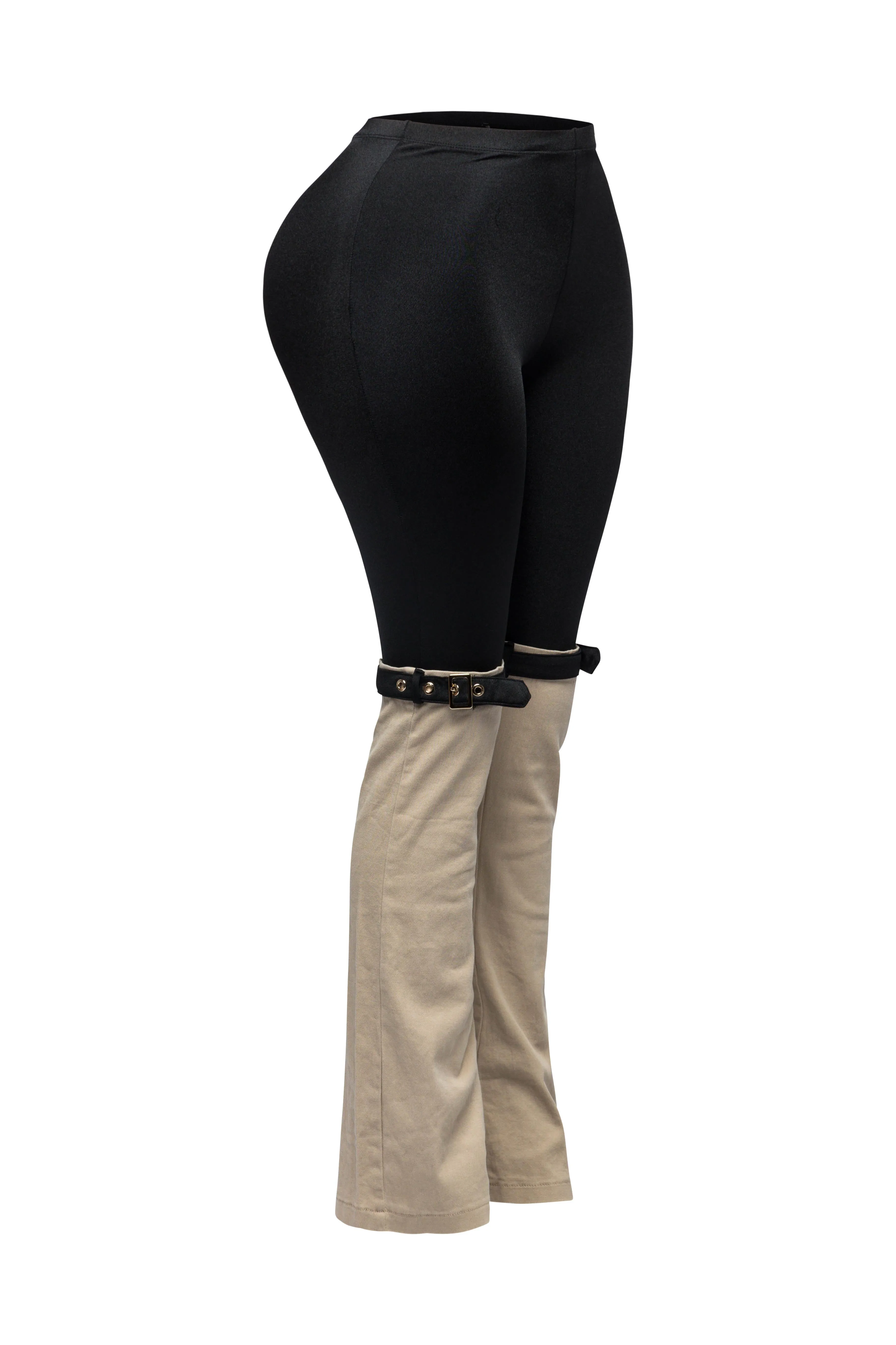 Buckled contrast pants sold by Bogomore product image thumbnail 3