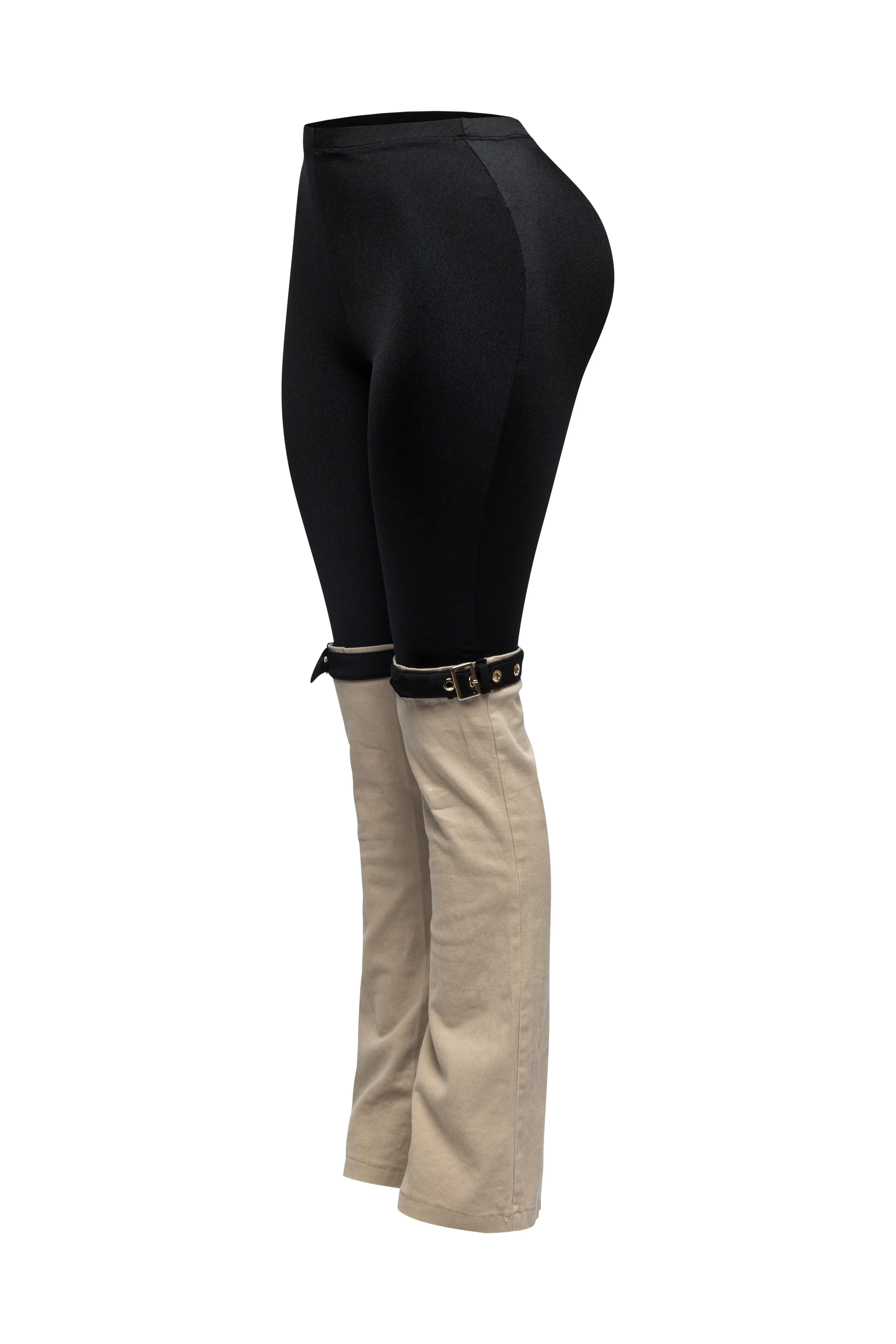 Buckled contrast pants sold by Bogomore product image thumbnail 4