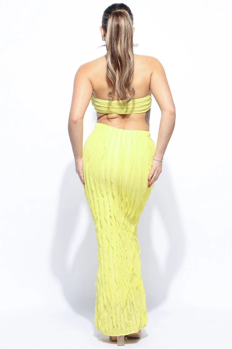 Ruffle designed skirt set sold by Bogomore product image thumbnail 3