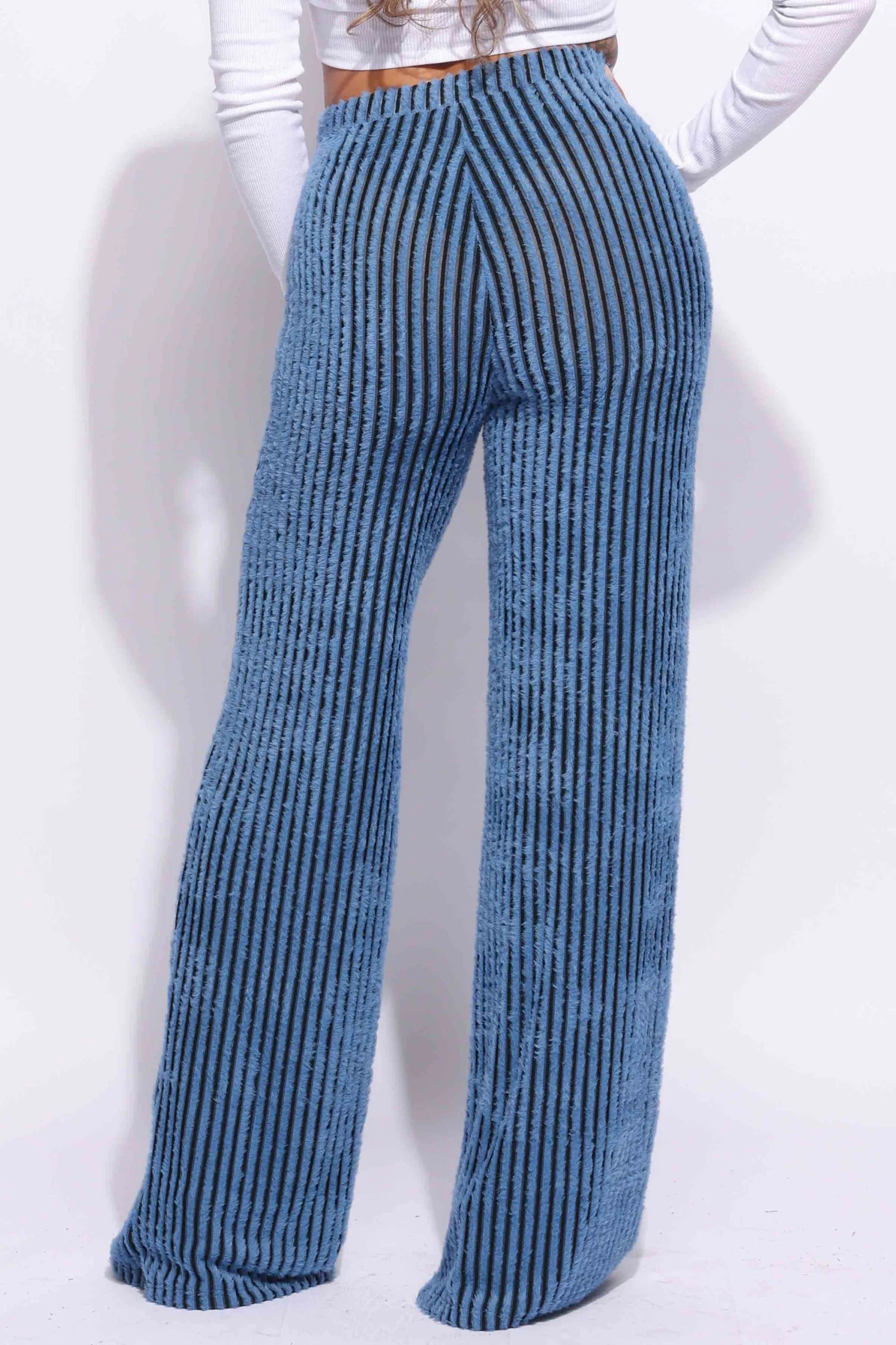 Striped wide leg pants sold by Bogomore product image thumbnail 3