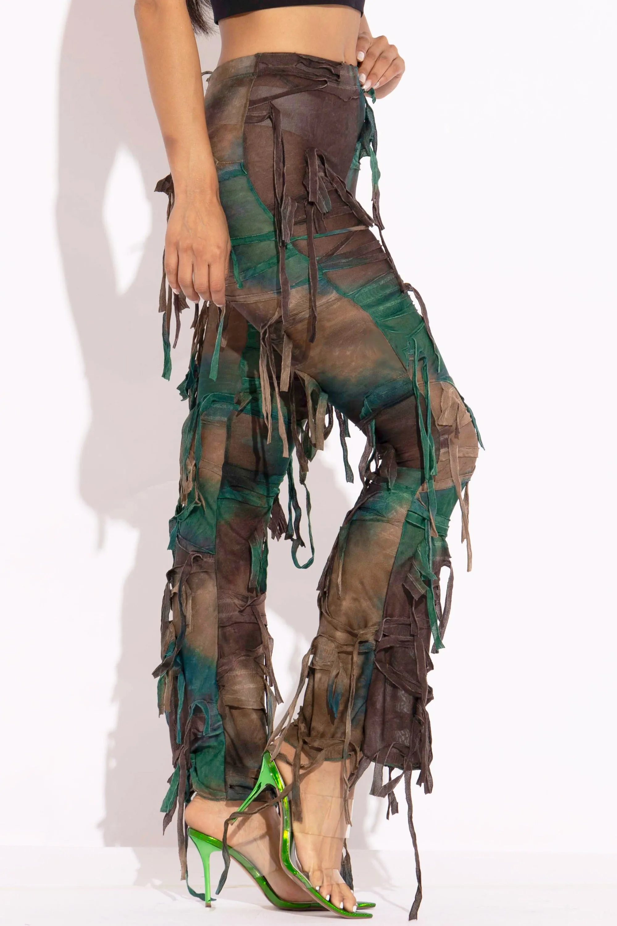 Distressed Flare Pant sold by Bogomore product image thumbnail 4