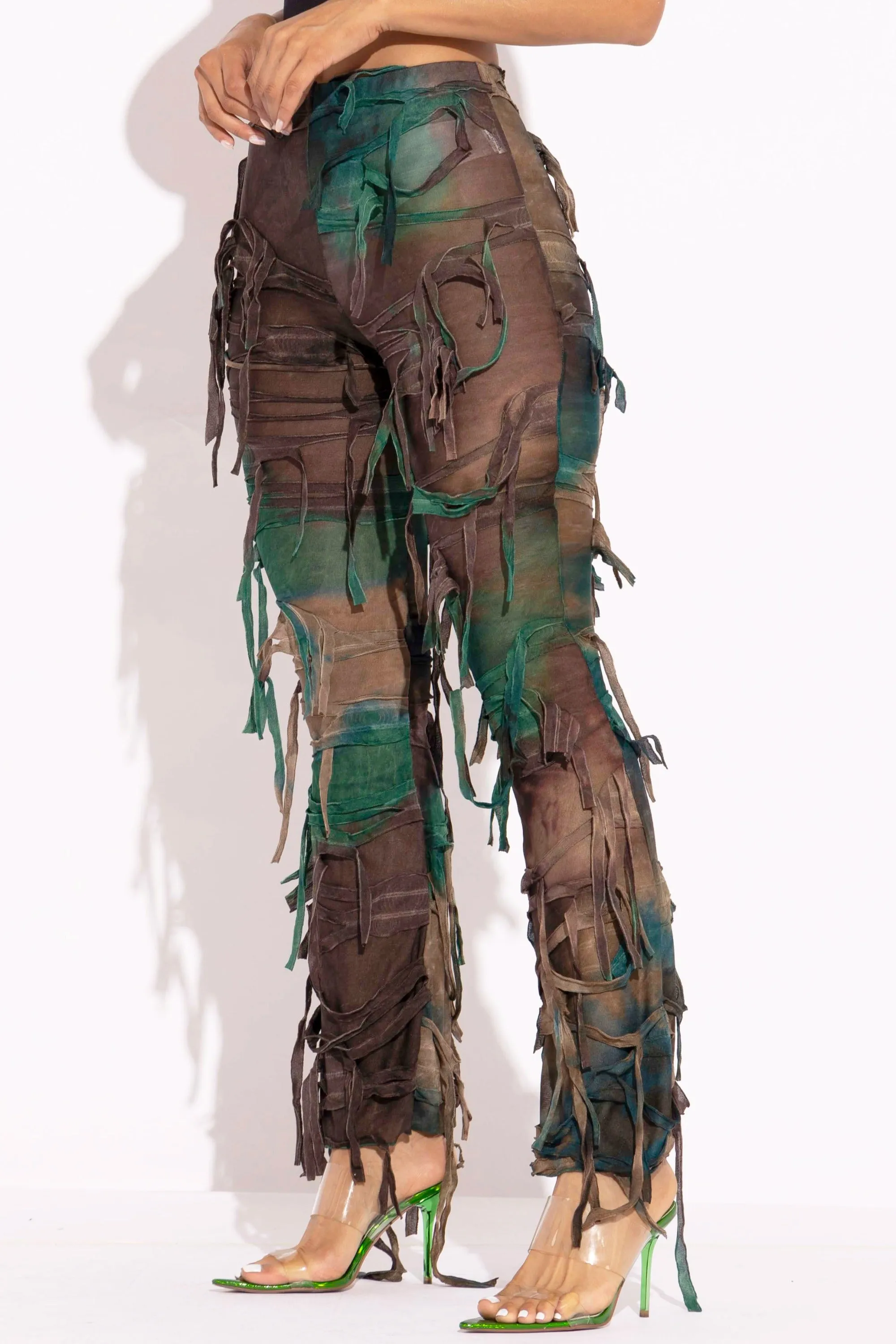 Distressed Flare Pant sold by Bogomore product image thumbnail 2