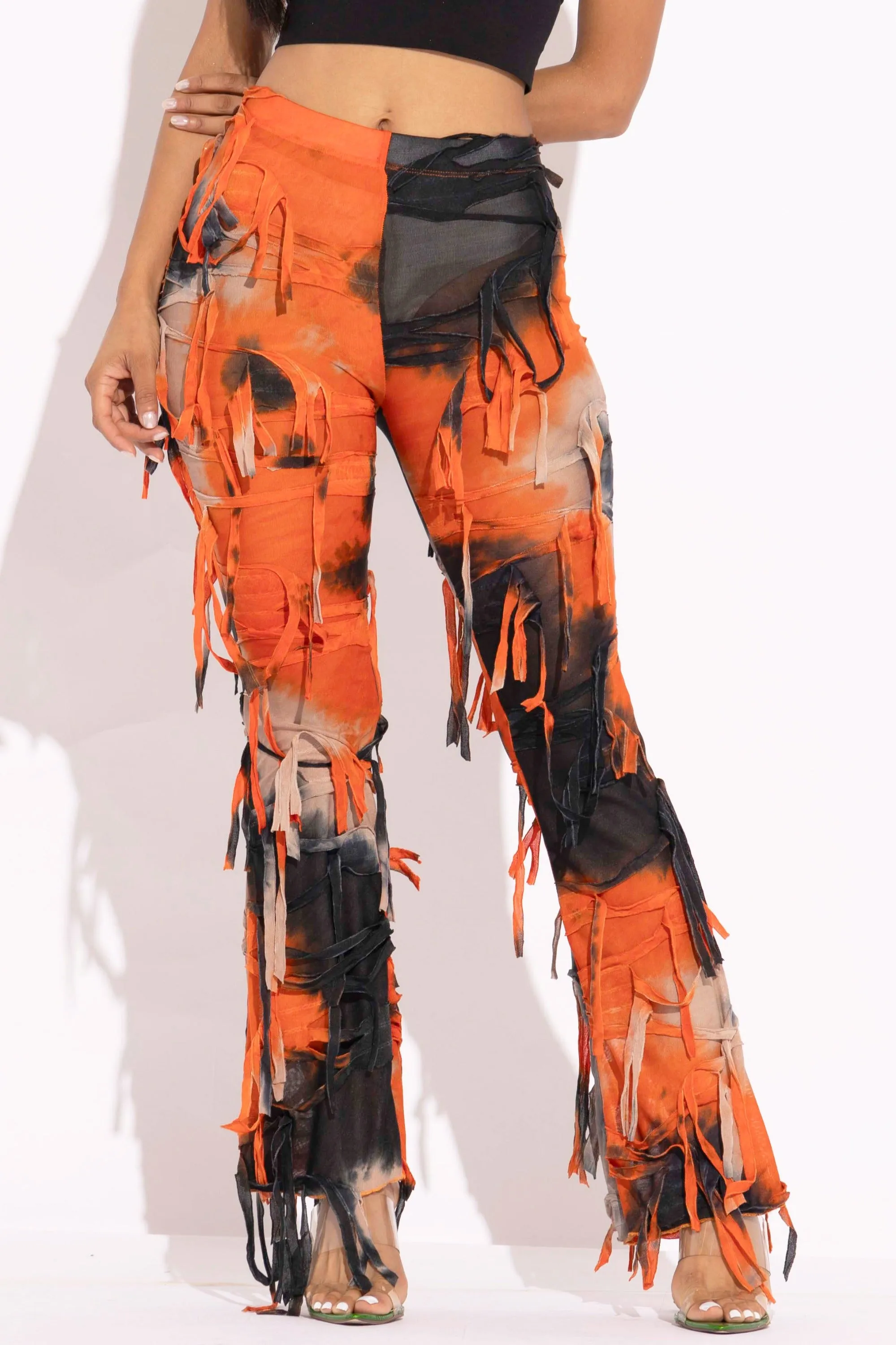 Distressed Flare Pant sold by Bogomore product image thumbnail 5