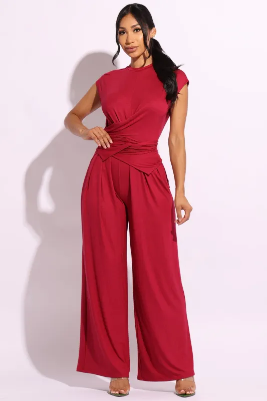 Cross wrap front buttons back set sold by Bogomore