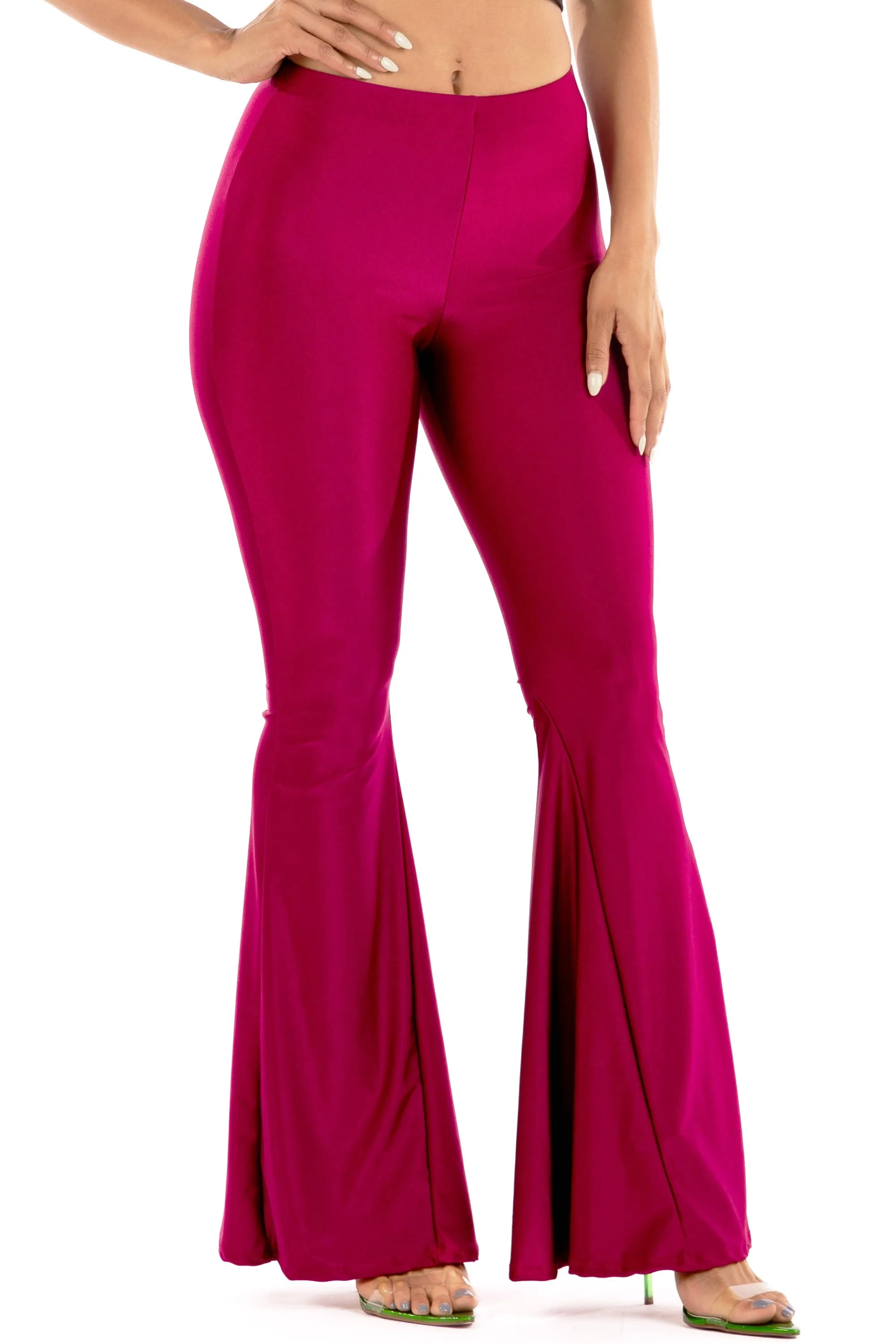 Shiny flare pants sold by Bogomore product image thumbnail 5