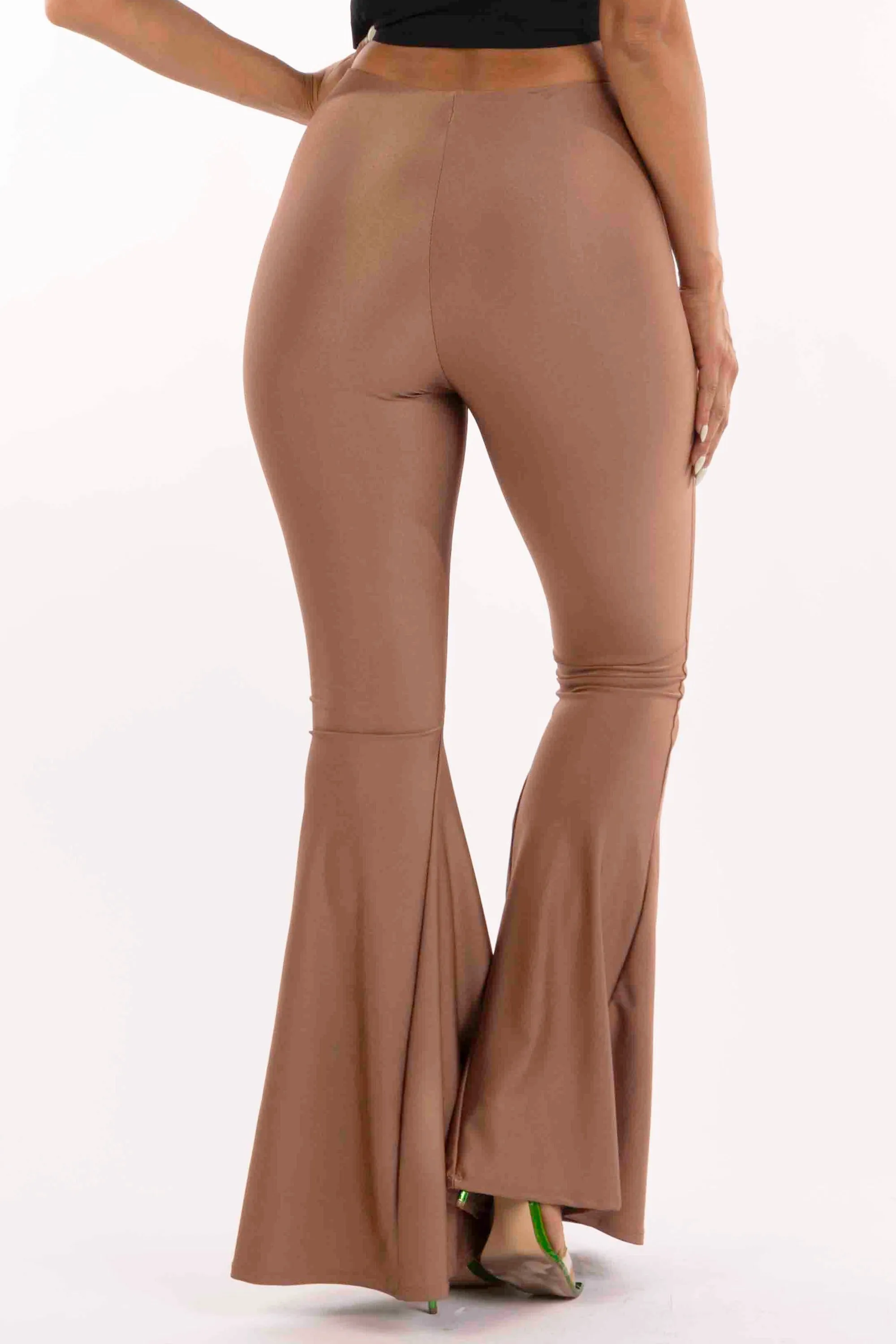 Shiny flare pants sold by Bogomore product image thumbnail 2