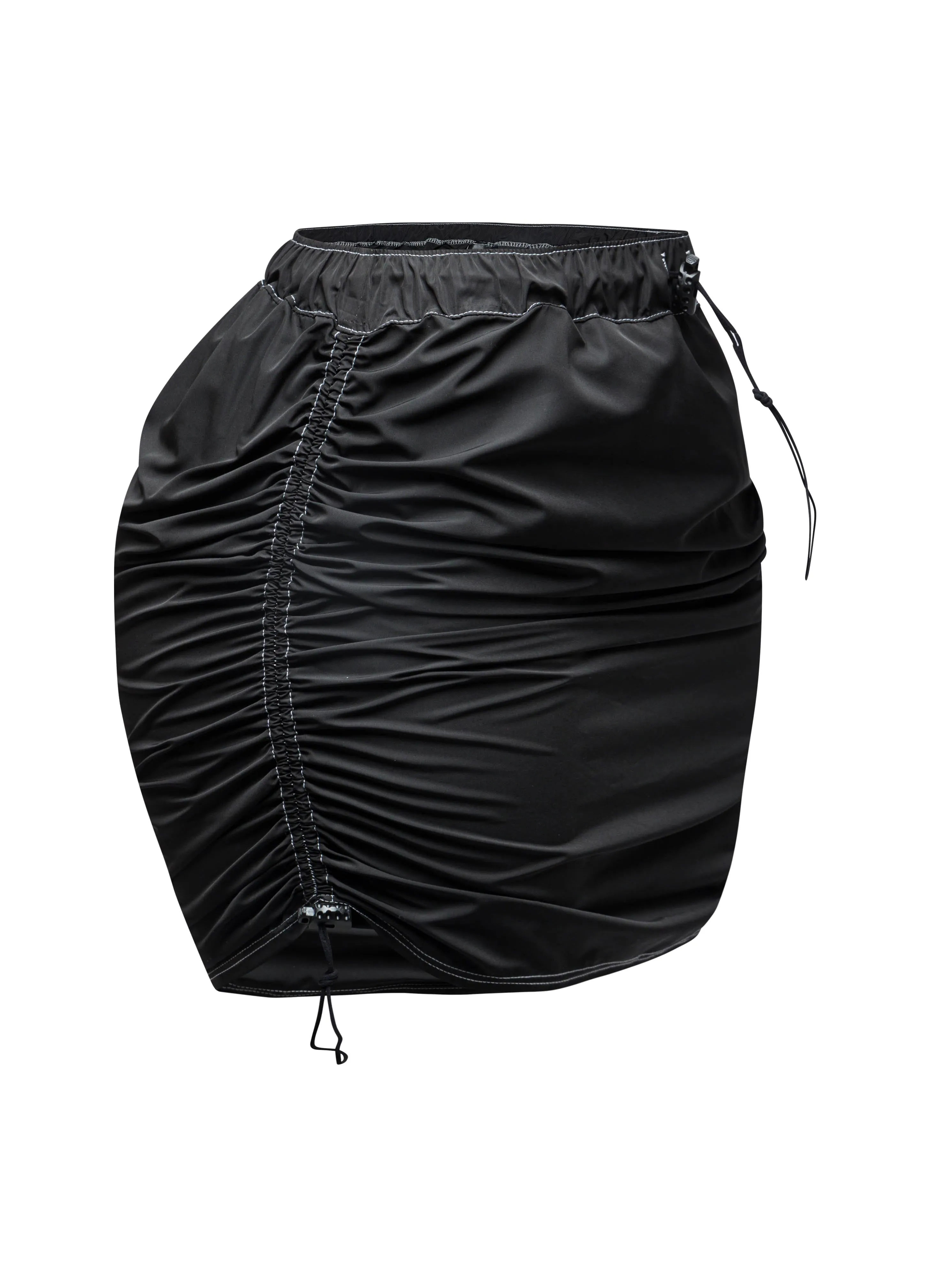 Drawstring mini skirt sold by Bogomore product image thumbnail 3