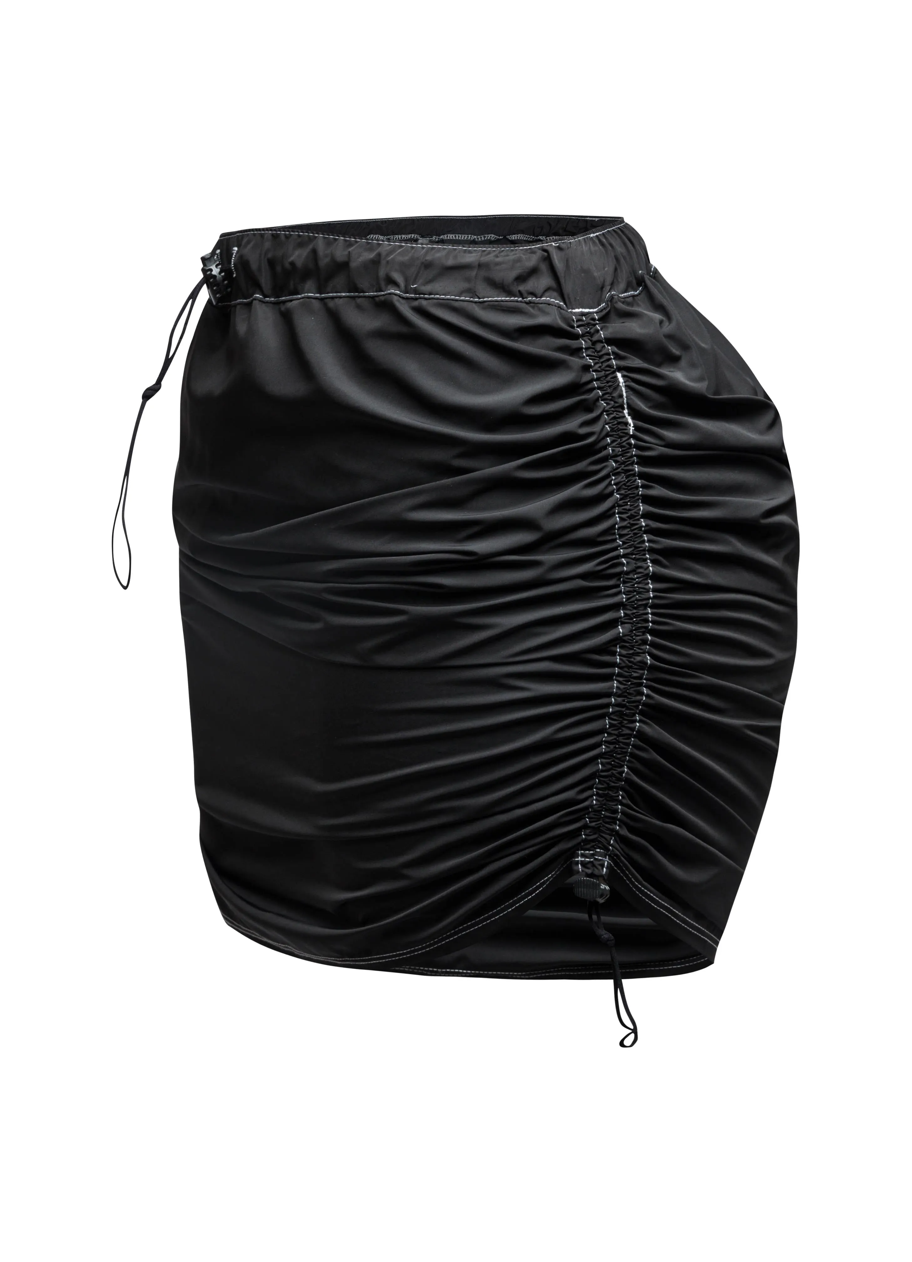 Drawstring mini skirt sold by Bogomore product image thumbnail 4