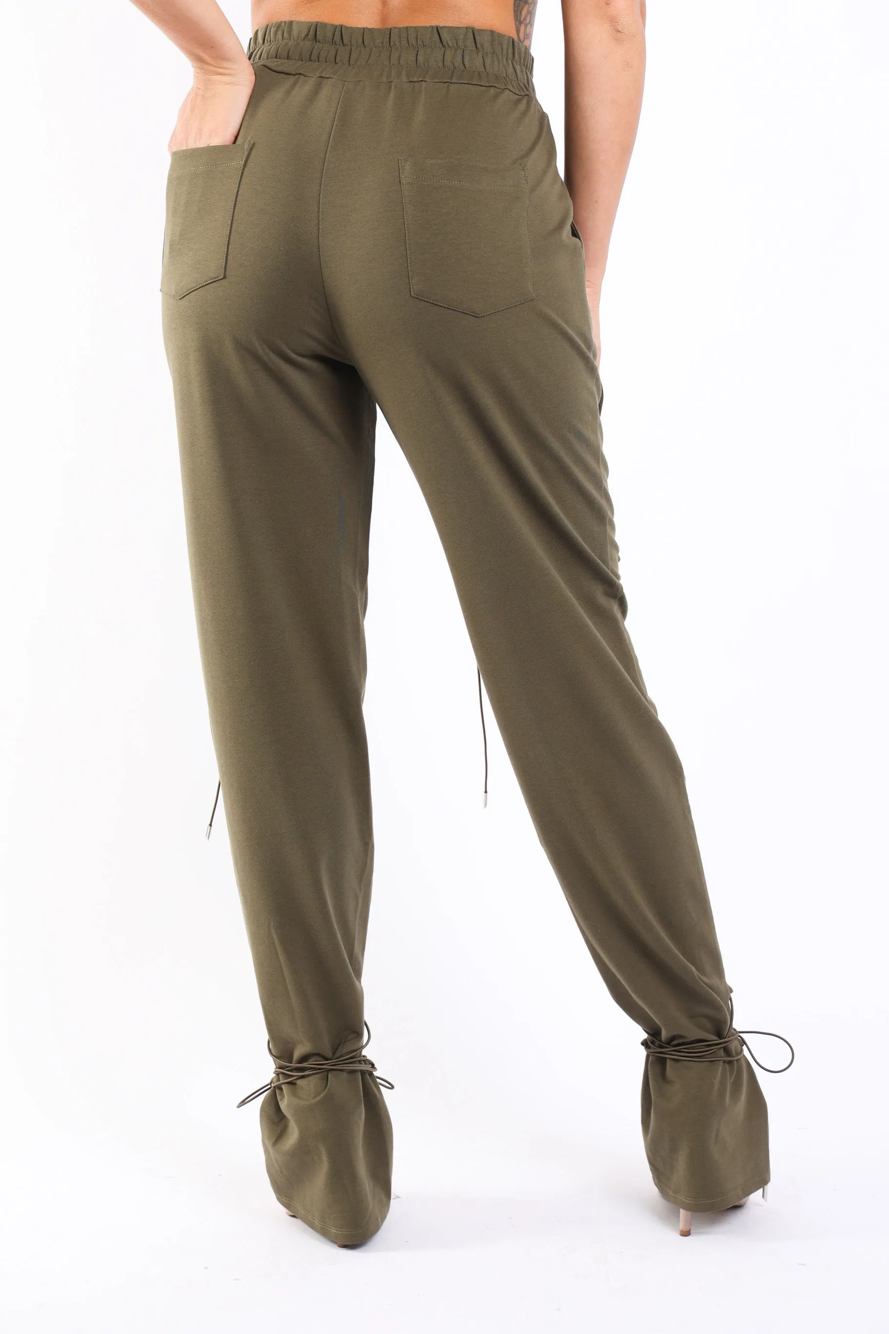 Parachute corded lace up jogger pants sold by Bogomore product image thumbnail 5